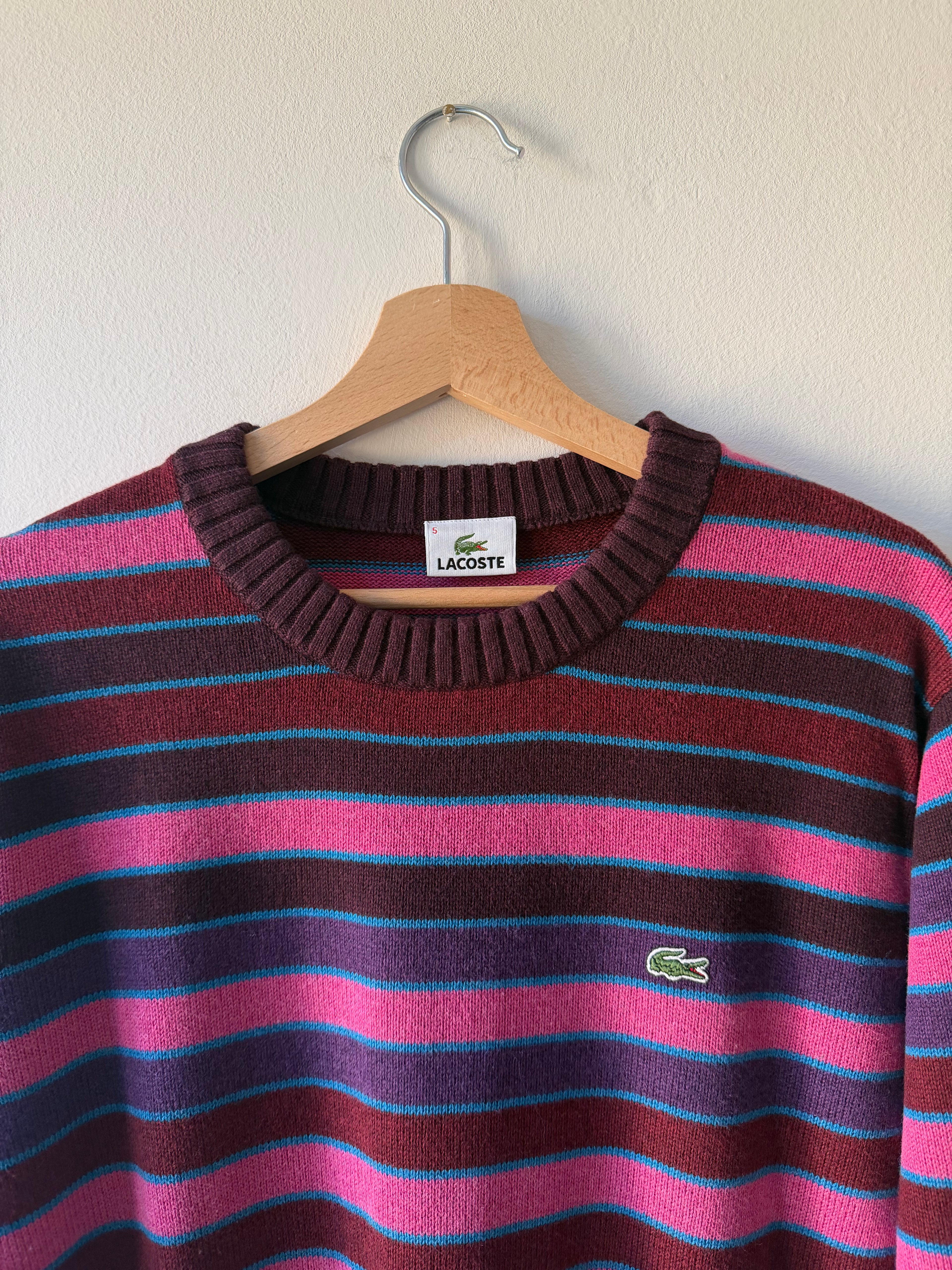 MAGLIONE LACOSTE IN COTONE