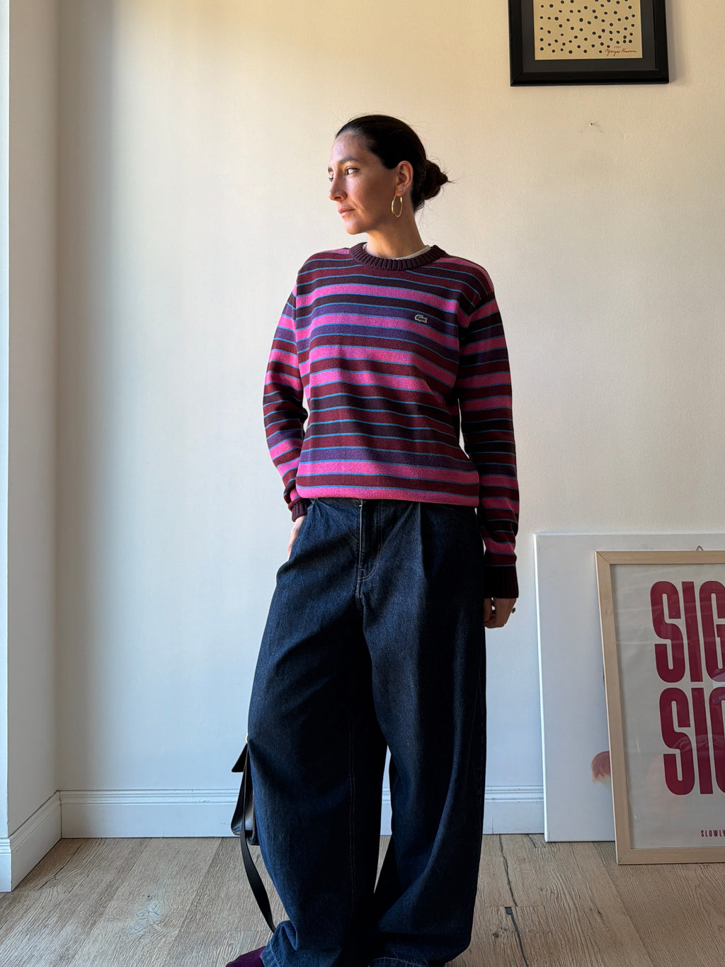 MAGLIONE LACOSTE IN COTONE