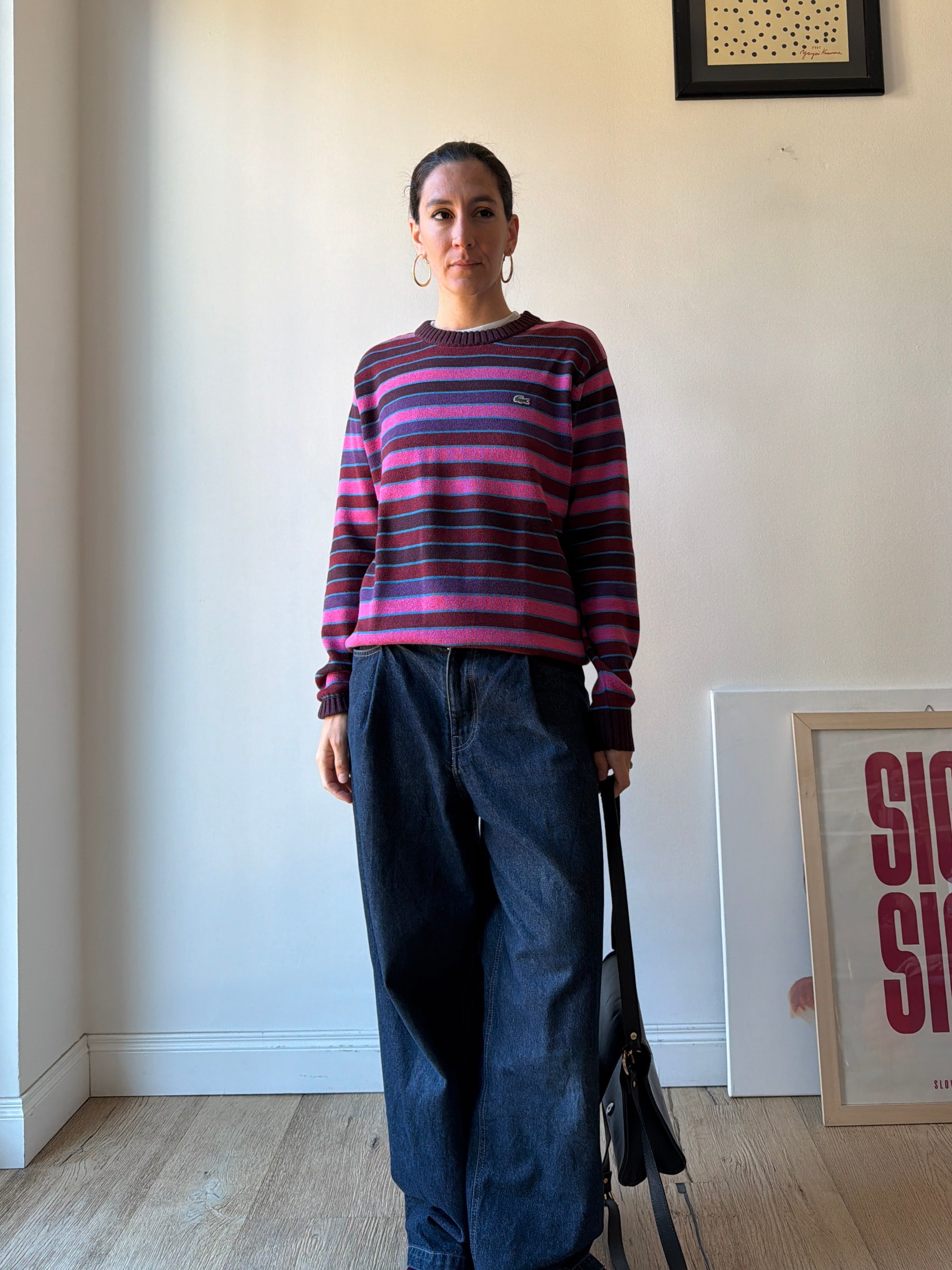 MAGLIONE LACOSTE IN COTONE