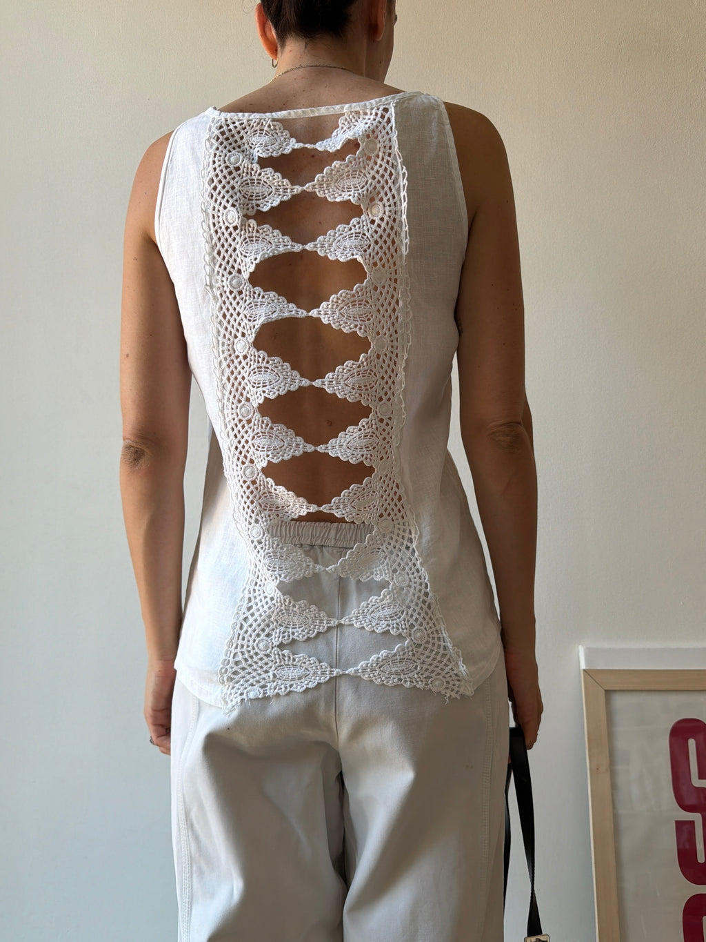 TOP IN LINO APERTO