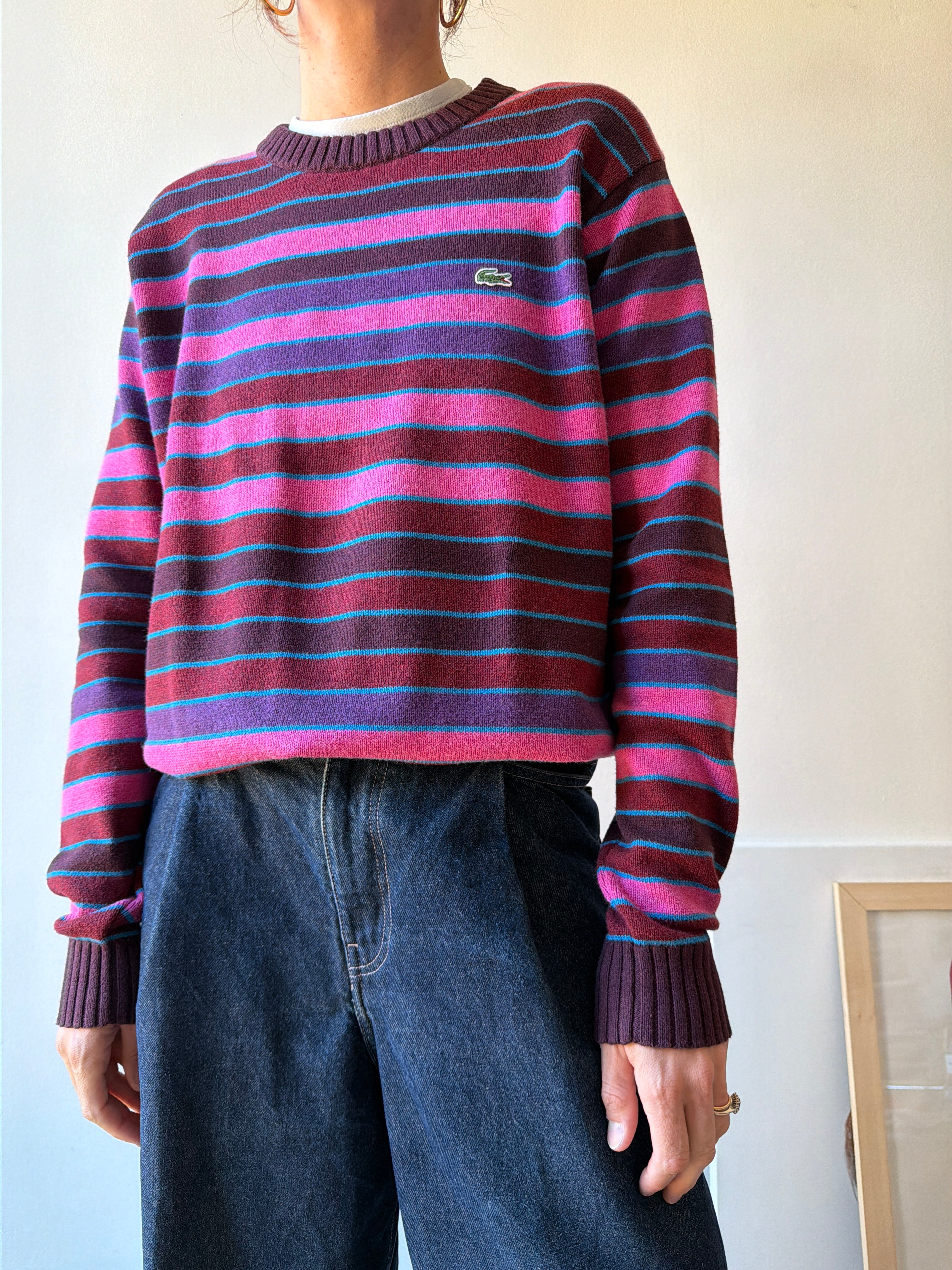 MAGLIONE LACOSTE IN COTONE