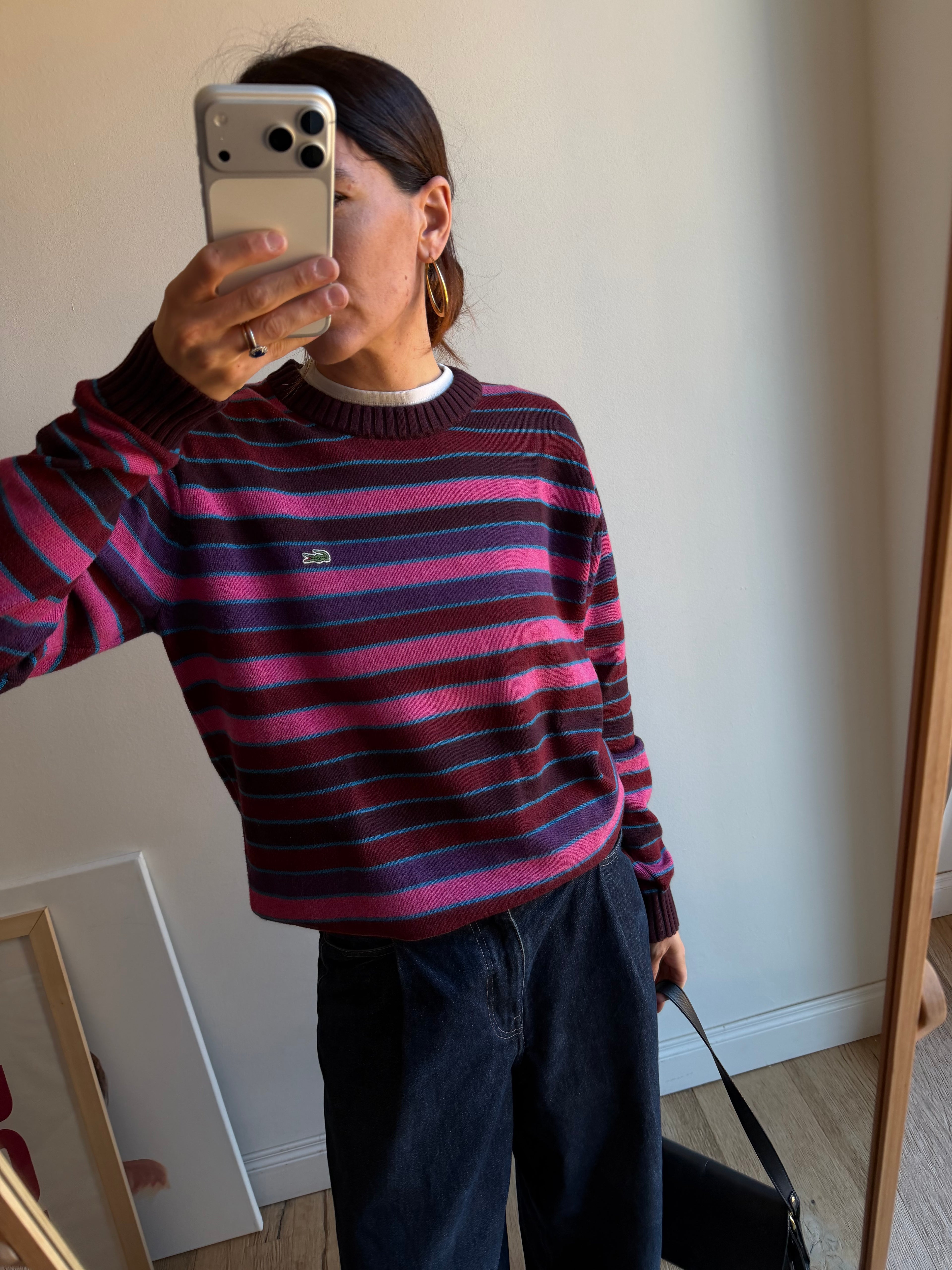 MAGLIONE LACOSTE IN COTONE
