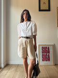 CAMICIA BIANCA CON MANICHE AMPIE