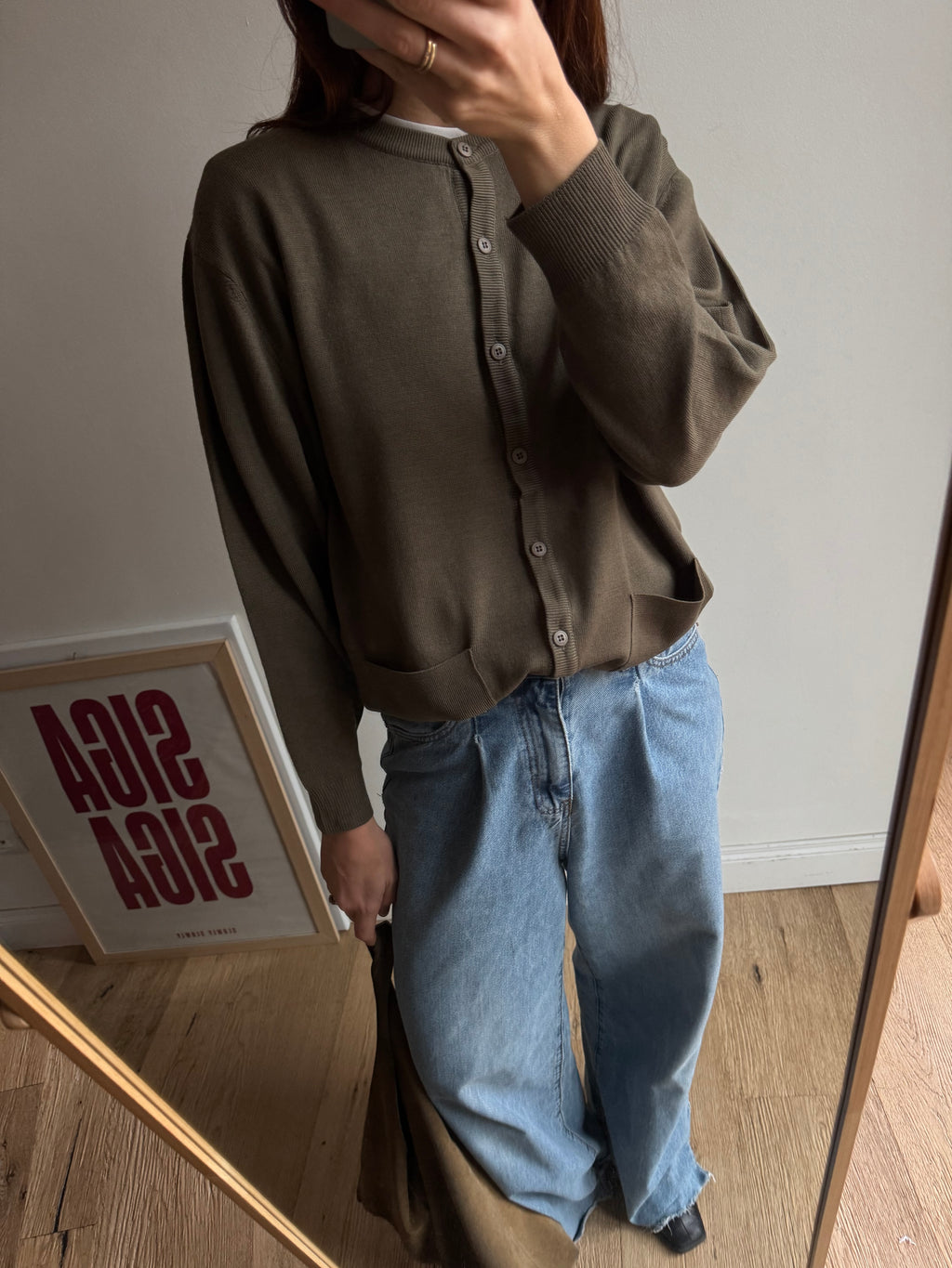 CARDIGAN OLIVA