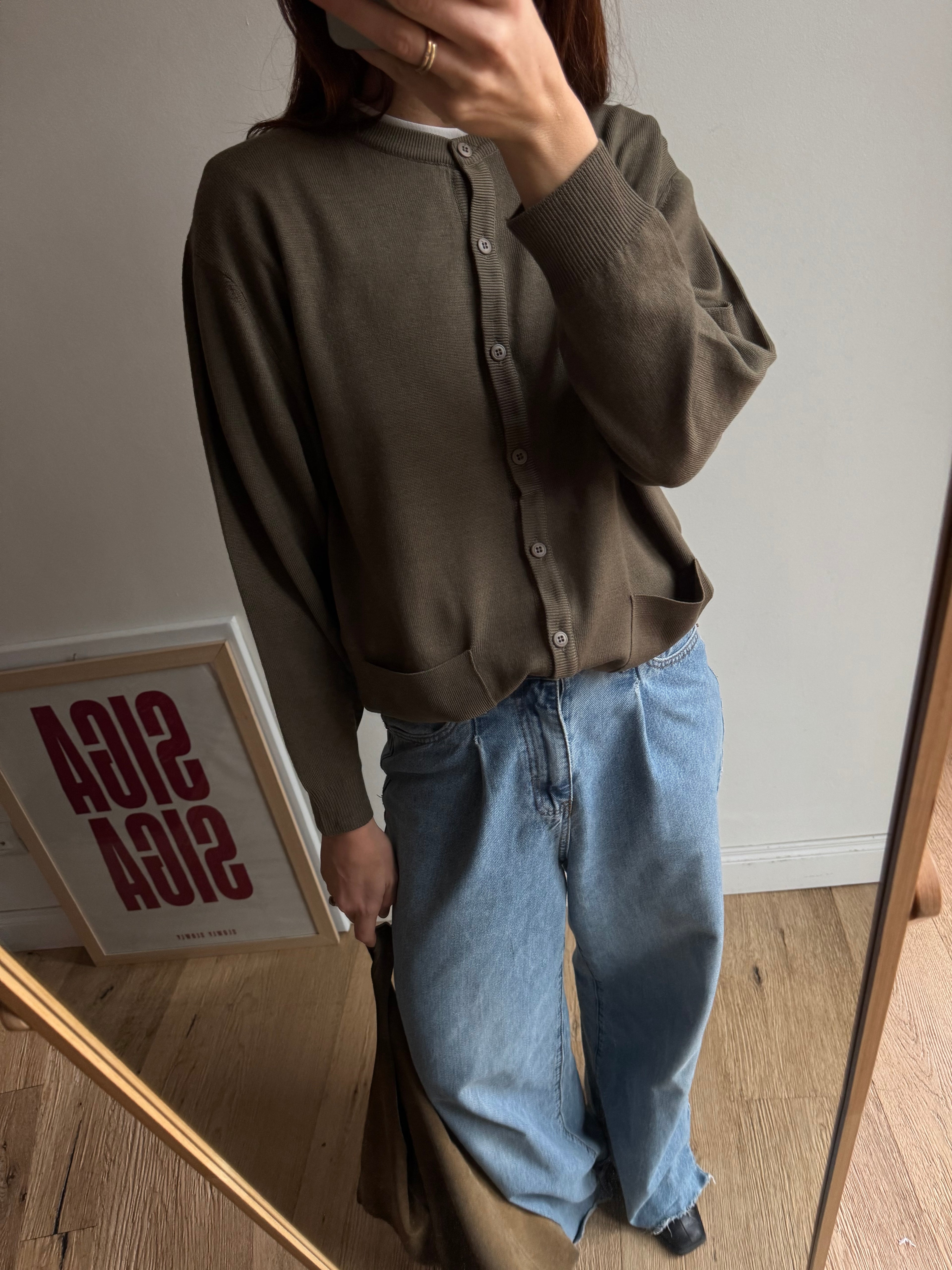 CARDIGAN OLIVA