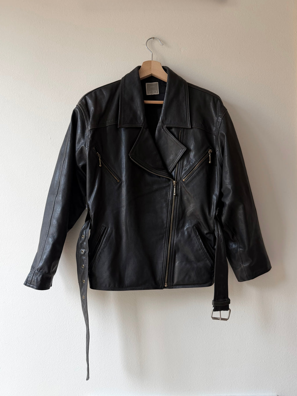 GIACCA CHIODO IN PELLE