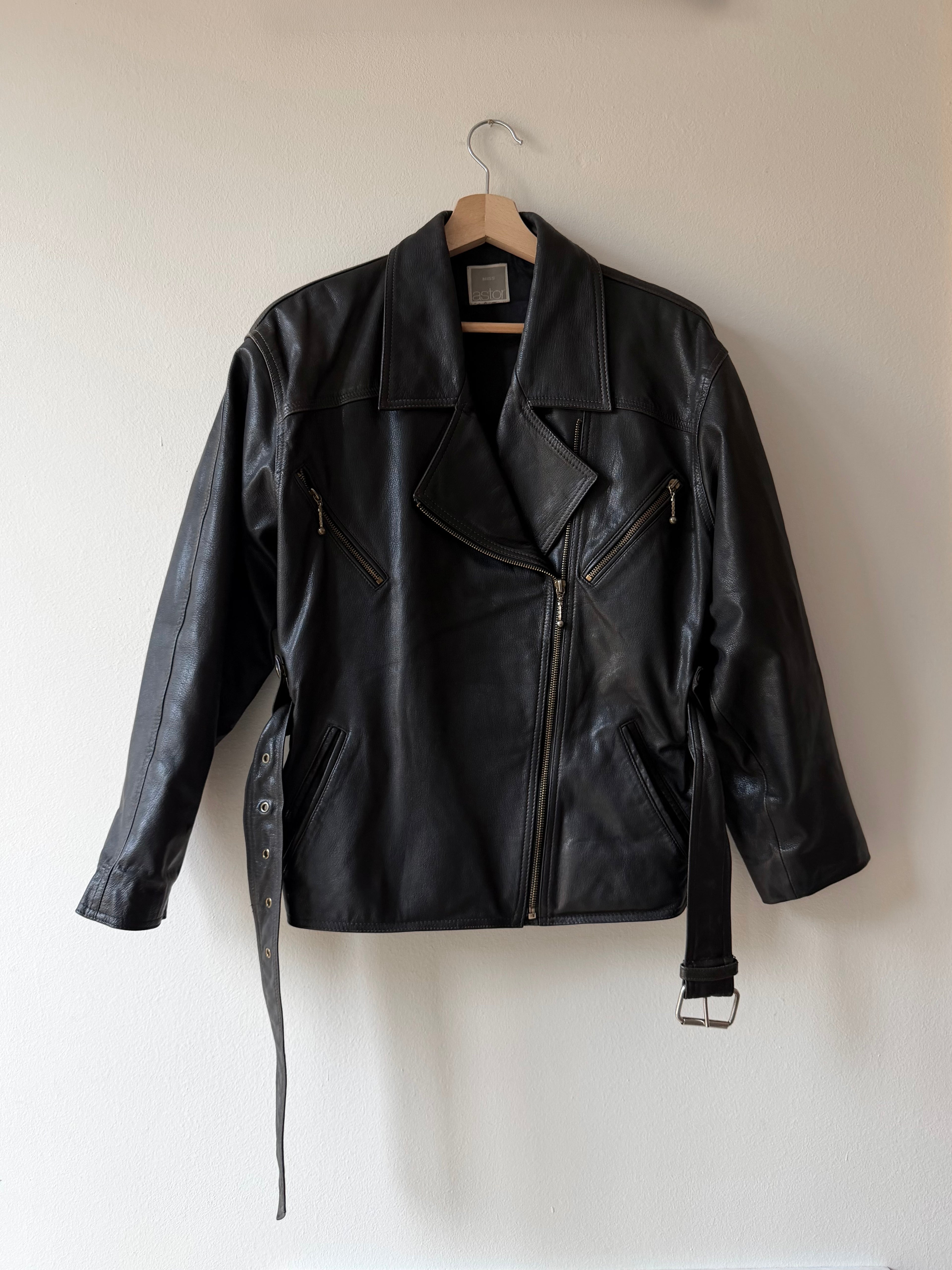GIACCA CHIODO IN PELLE