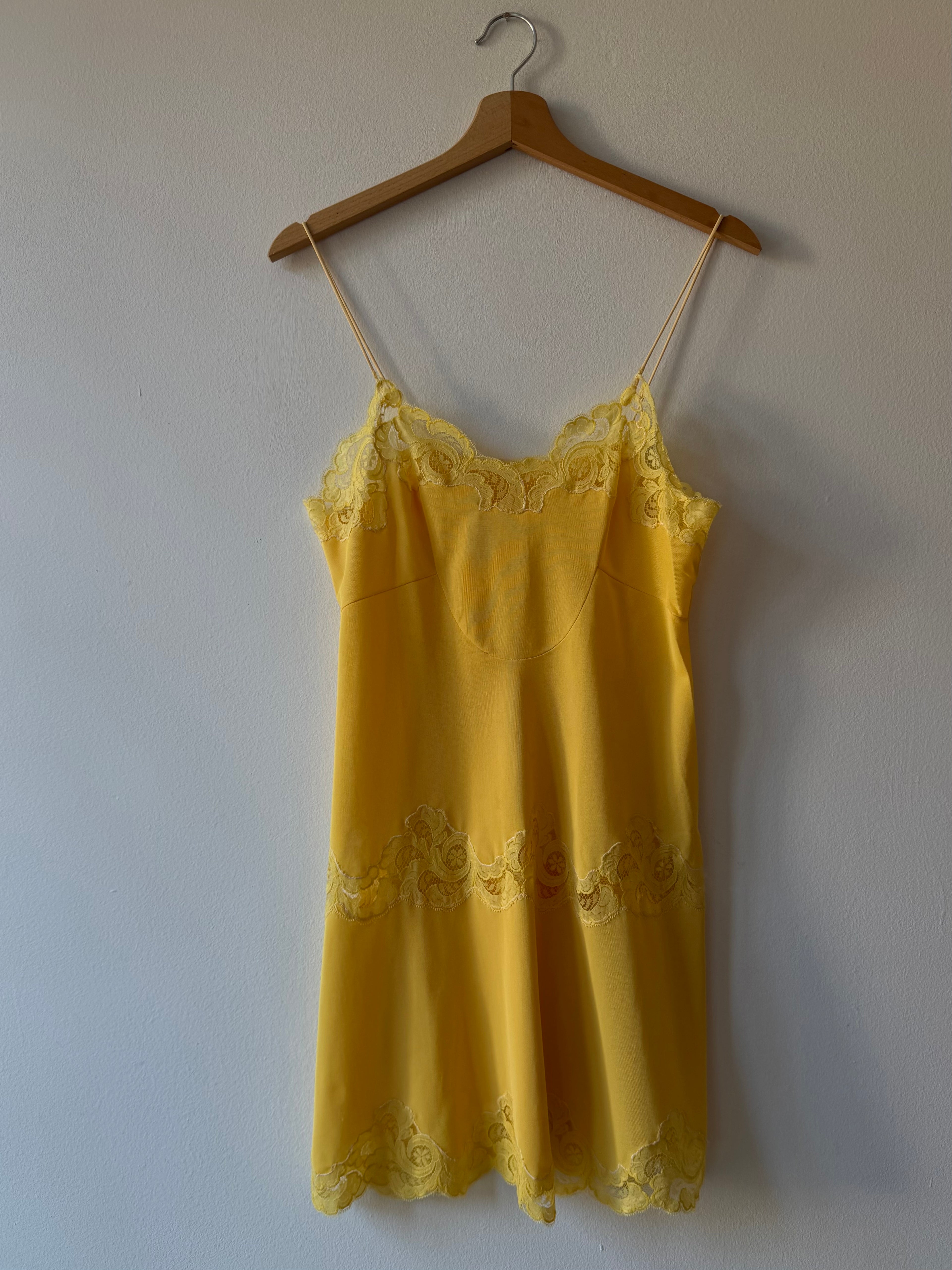 MINIDRESS GIALLO
