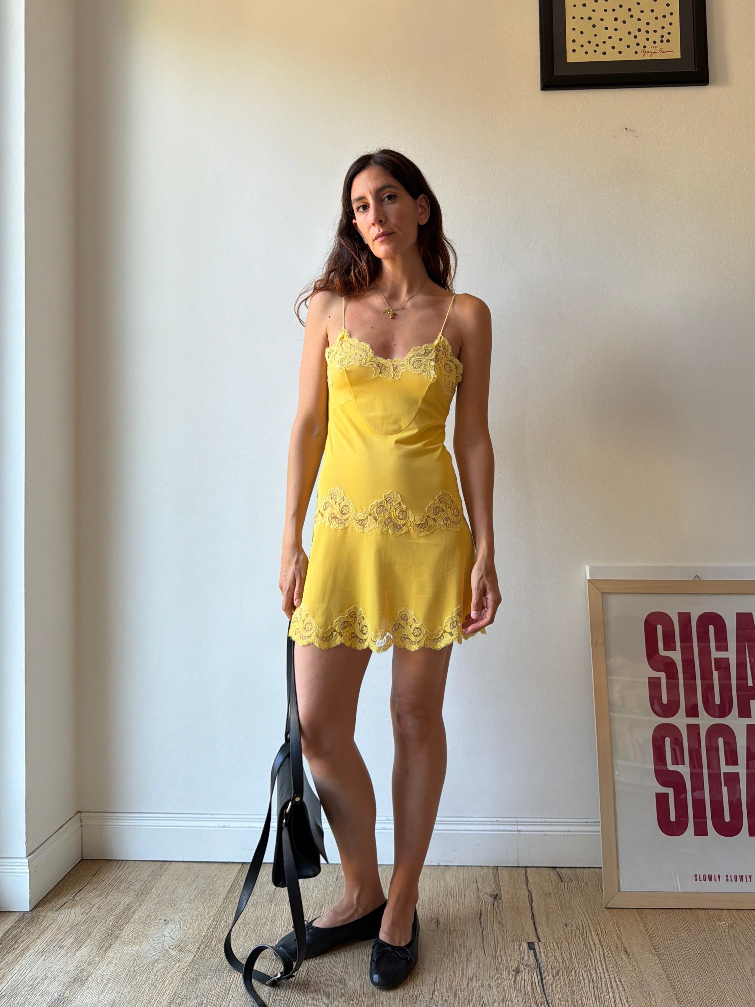 MINIDRESS GIALLO