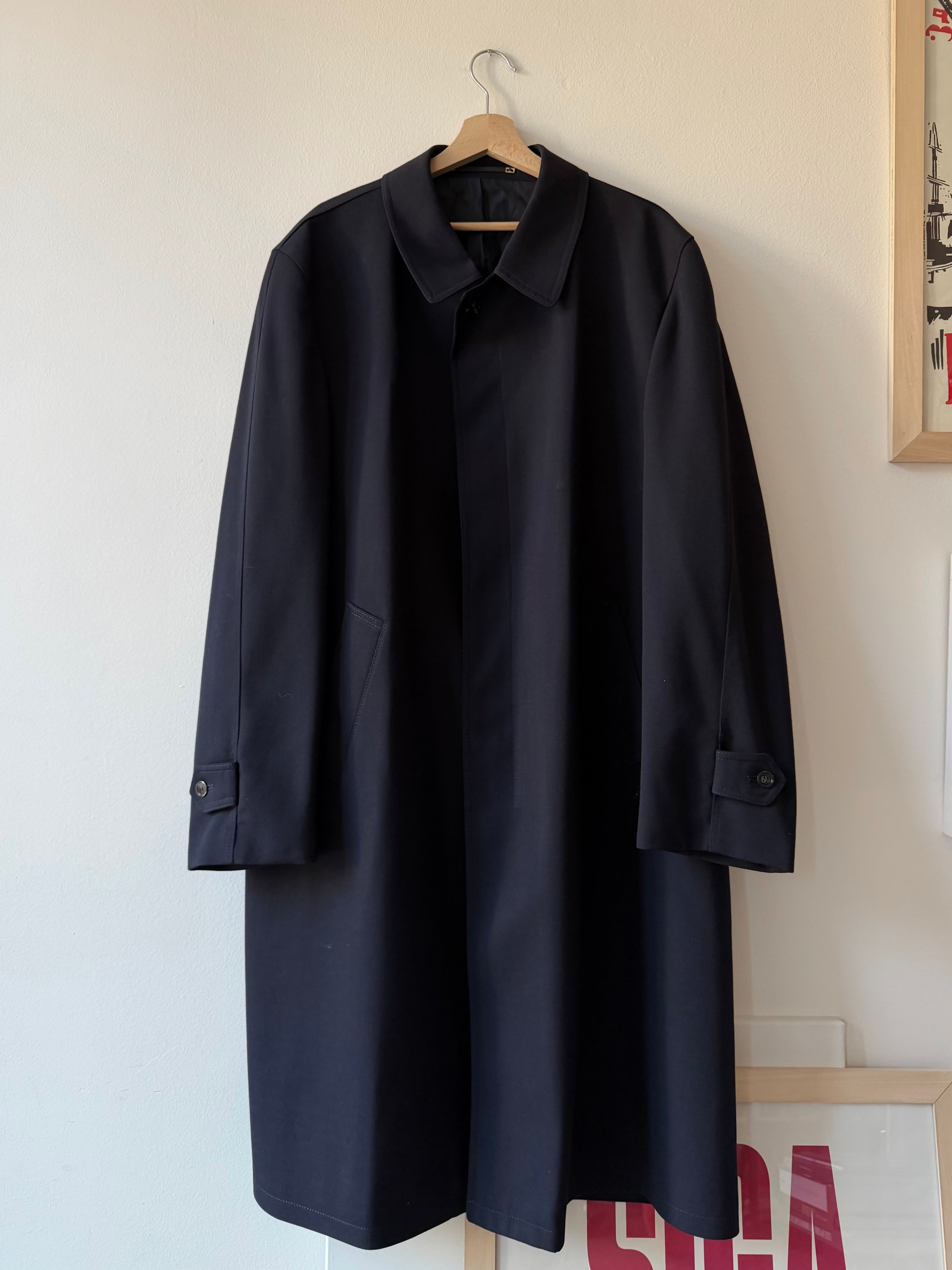 TRENCH OVER BLU NAVY