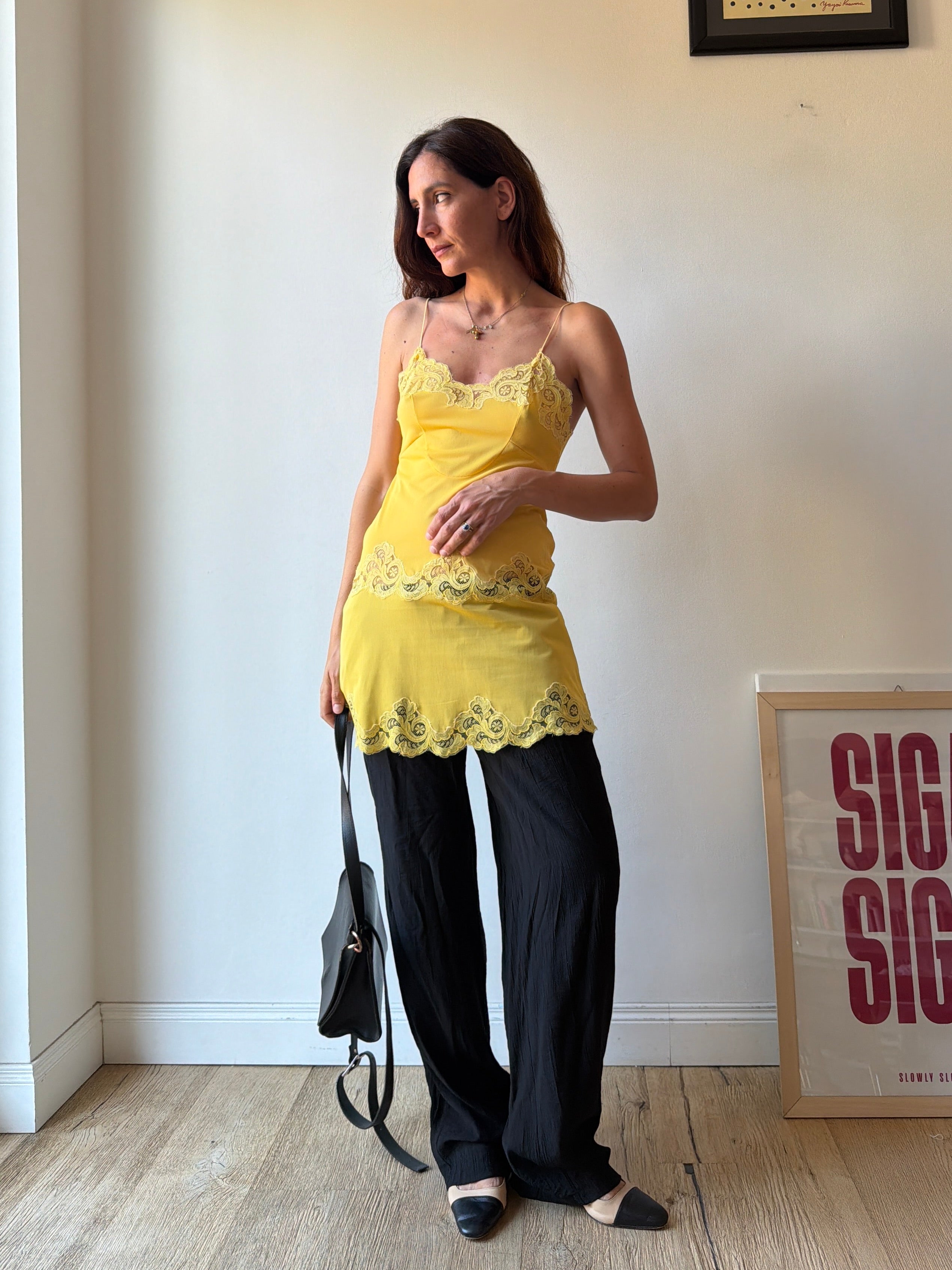 MINIDRESS GIALLO