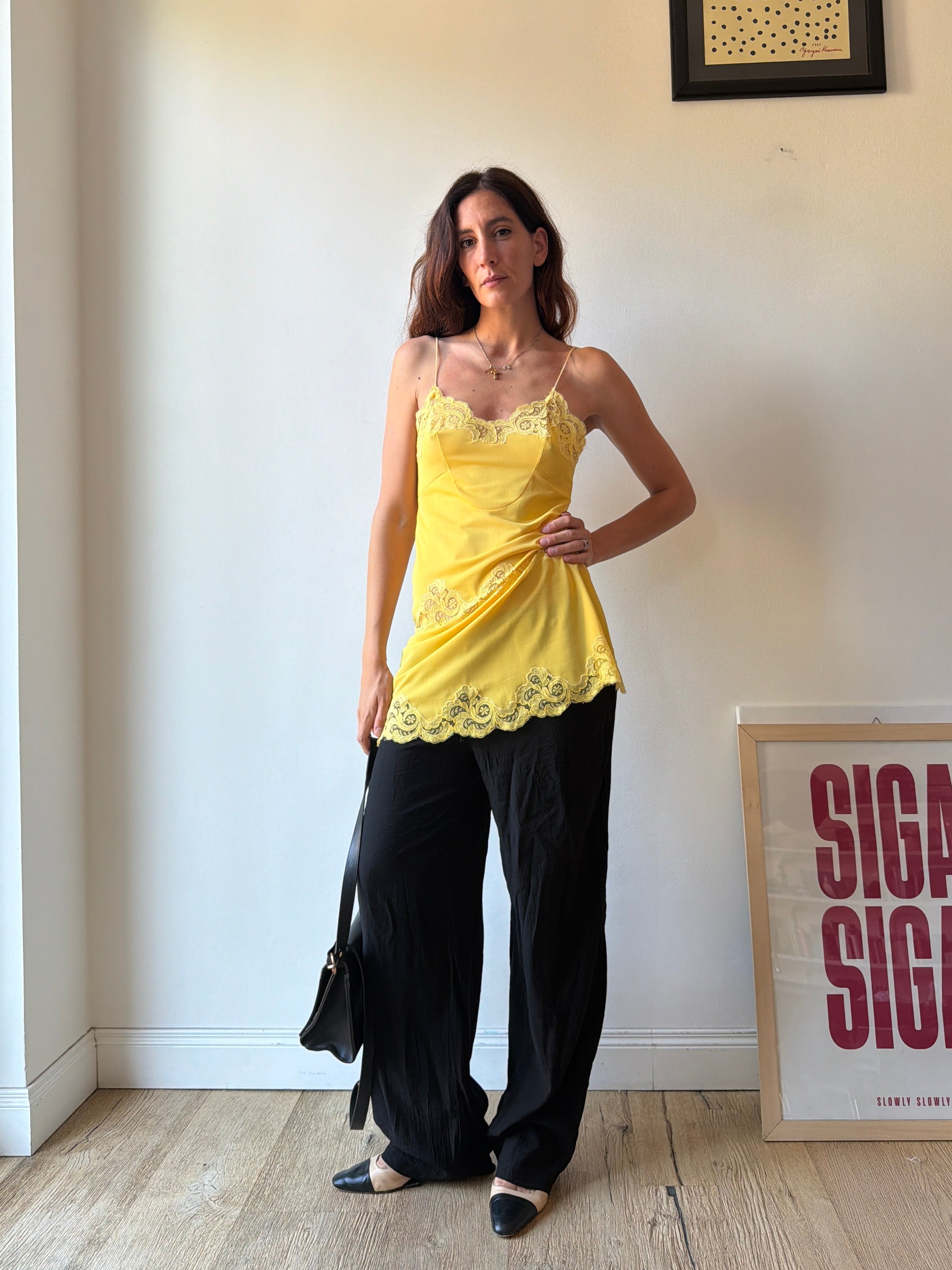 MINIDRESS GIALLO