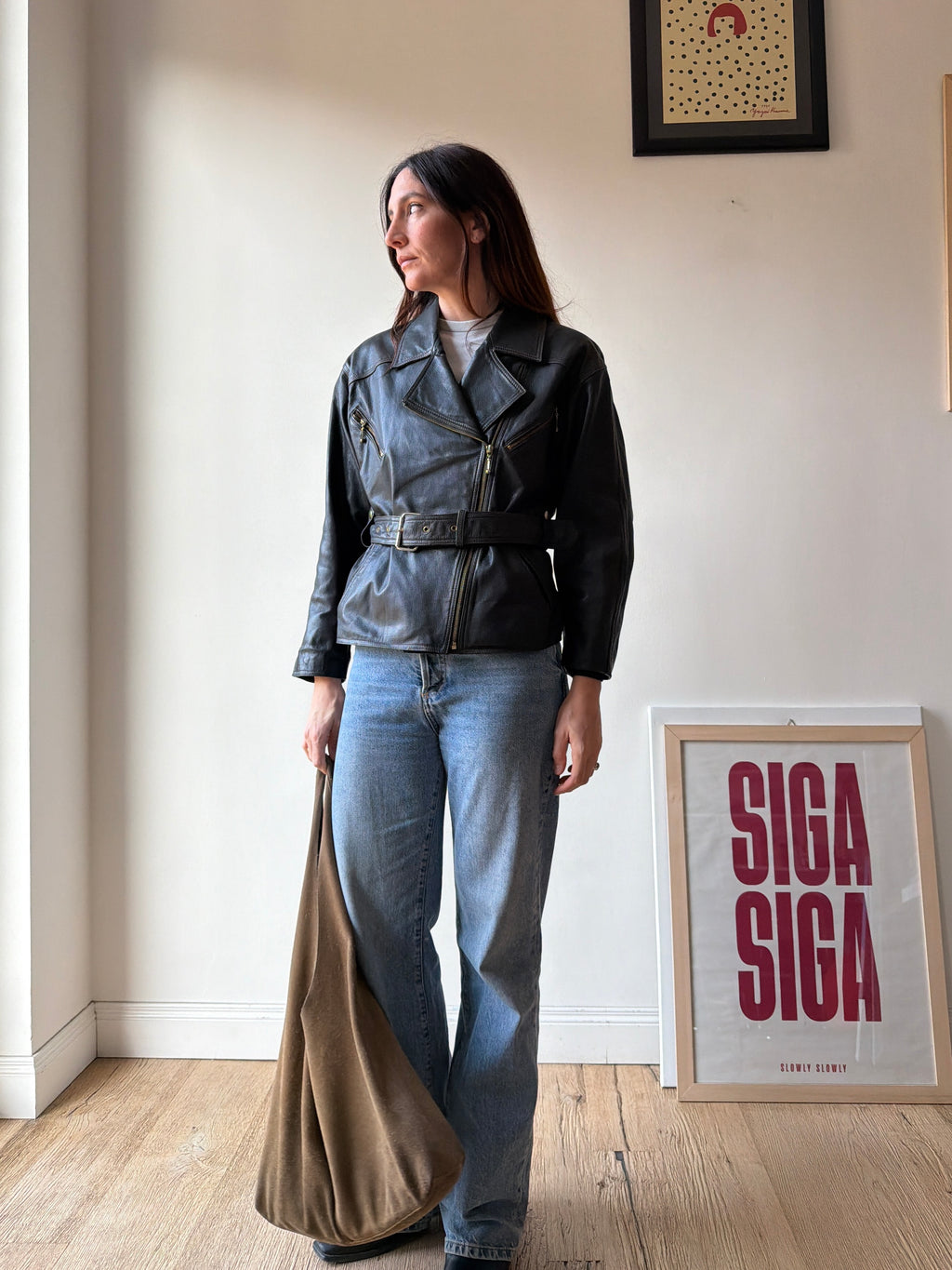 GIACCA CHIODO IN PELLE