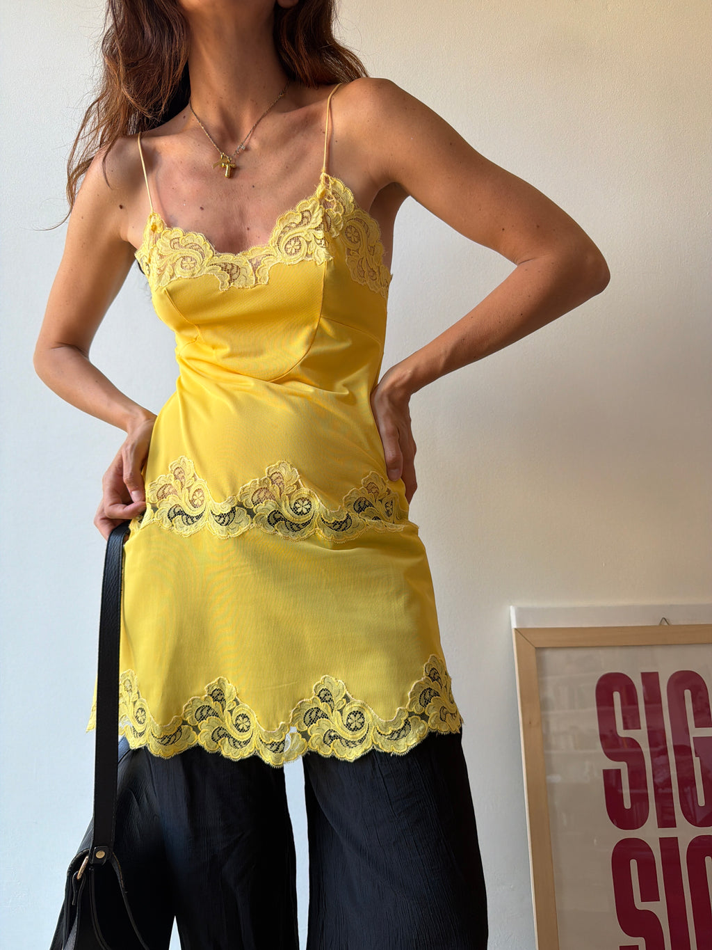 MINIDRESS GIALLO