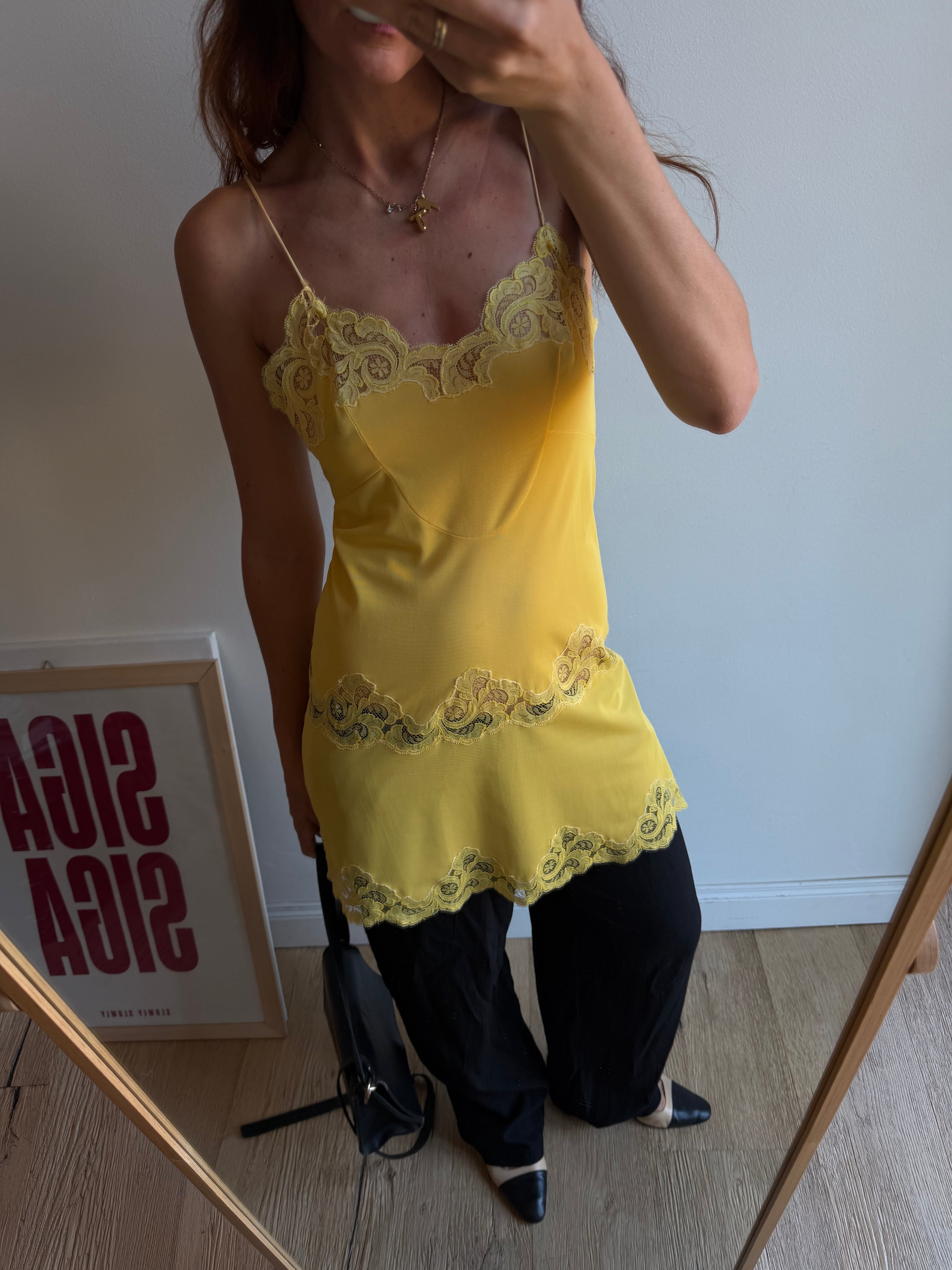 MINIDRESS GIALLO