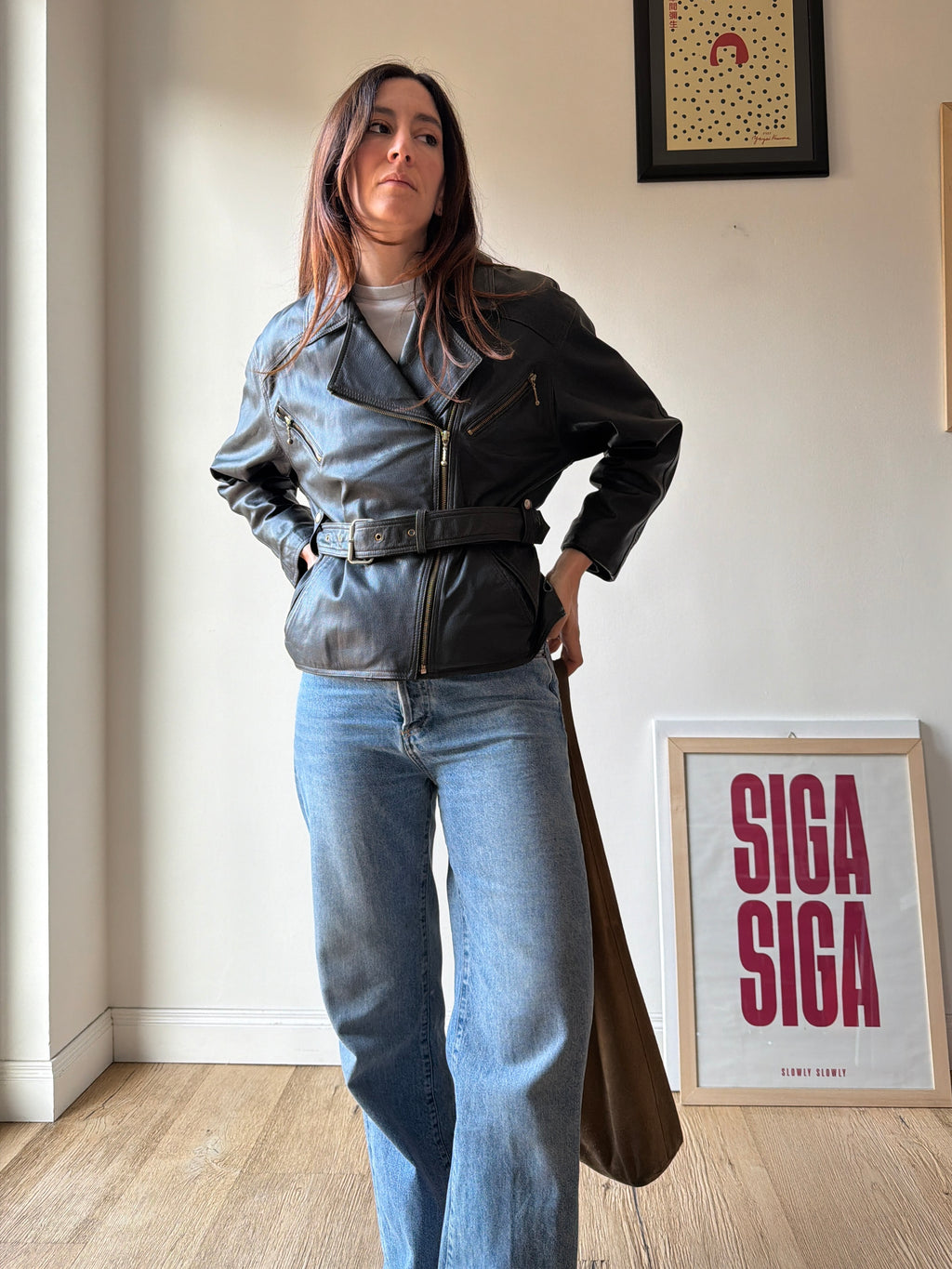 GIACCA CHIODO IN PELLE