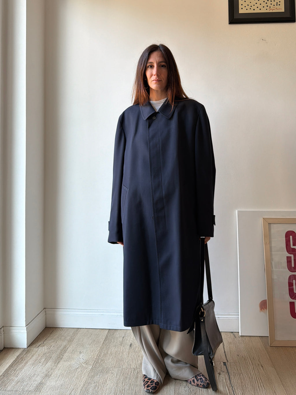 TRENCH OVER BLU NAVY