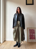 GIACCA IN PELLE OVER