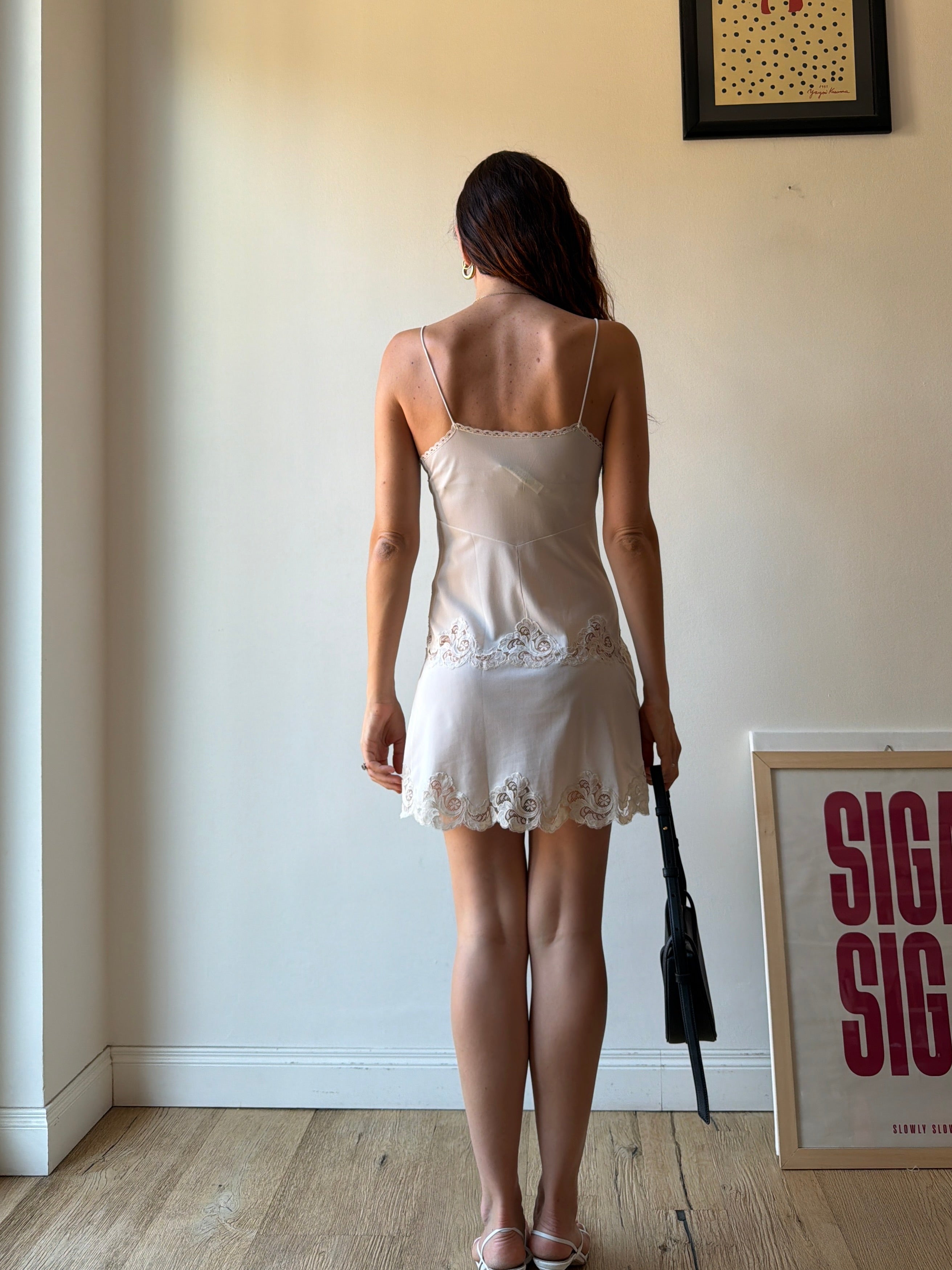 SOTTOVESTE MINIDRESS BIANCO