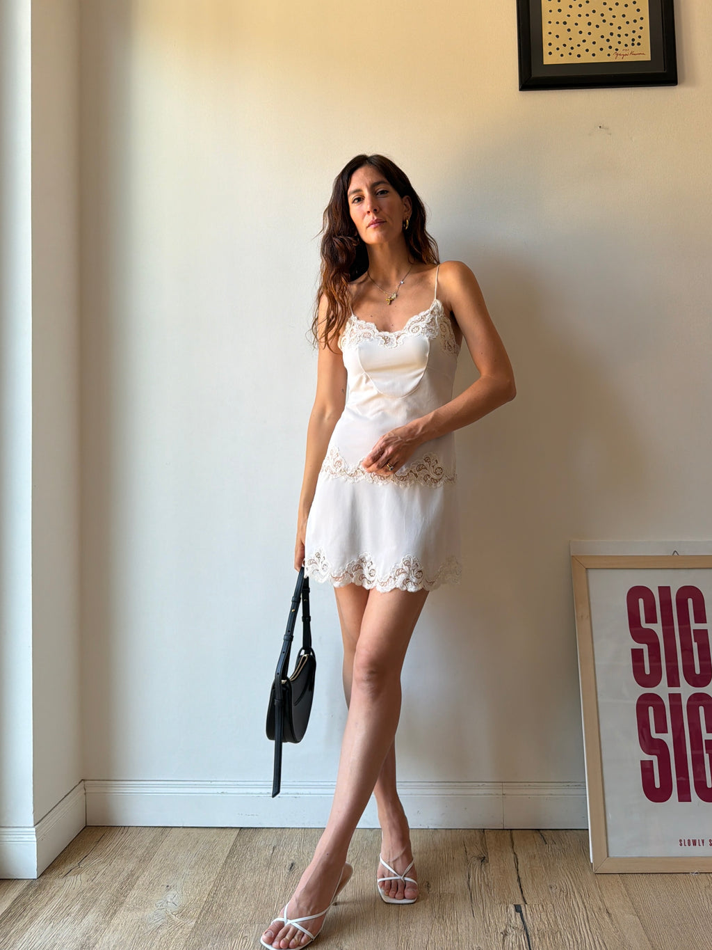 SOTTOVESTE MINIDRESS BIANCO