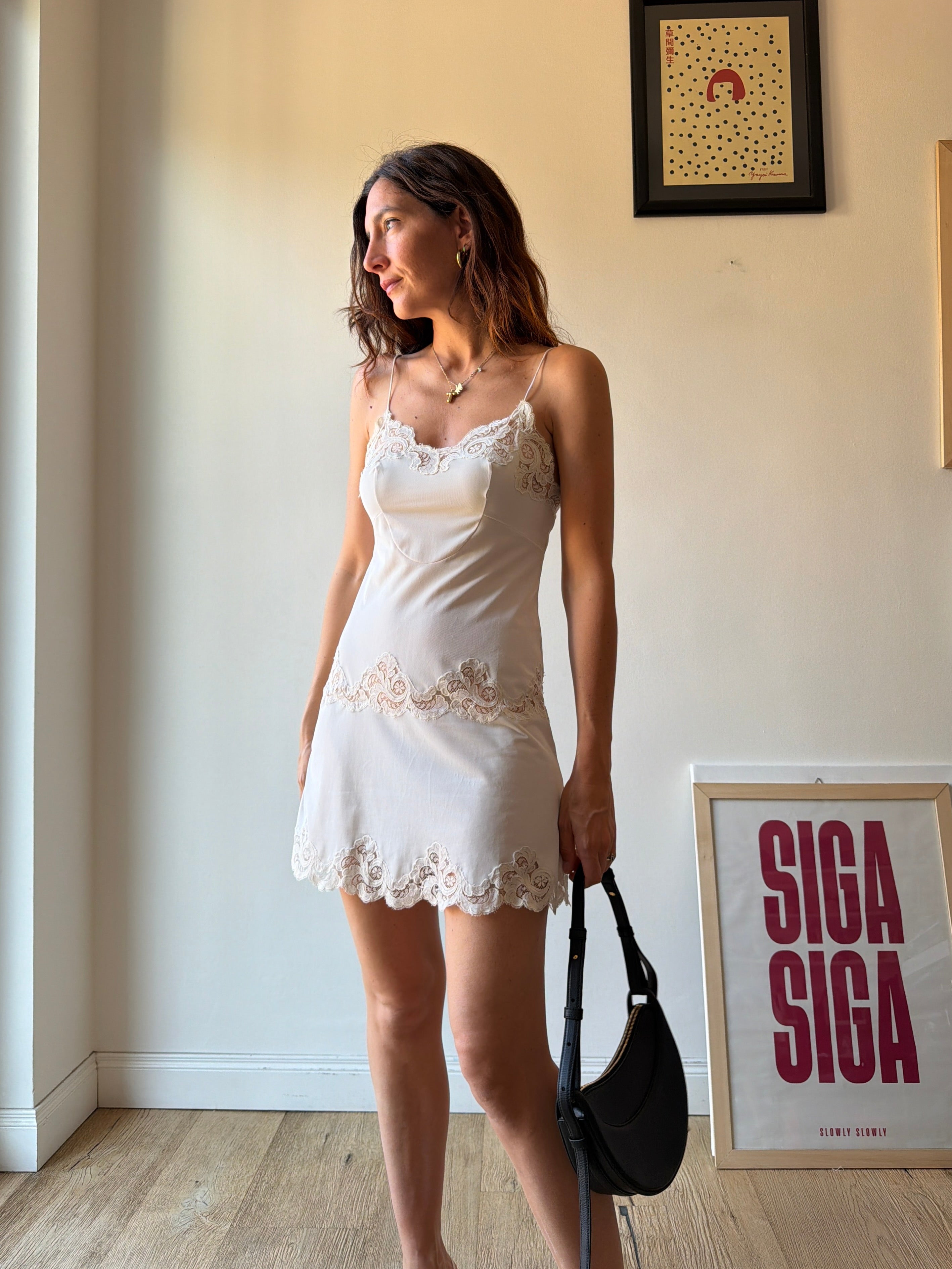 SOTTOVESTE MINIDRESS BIANCO