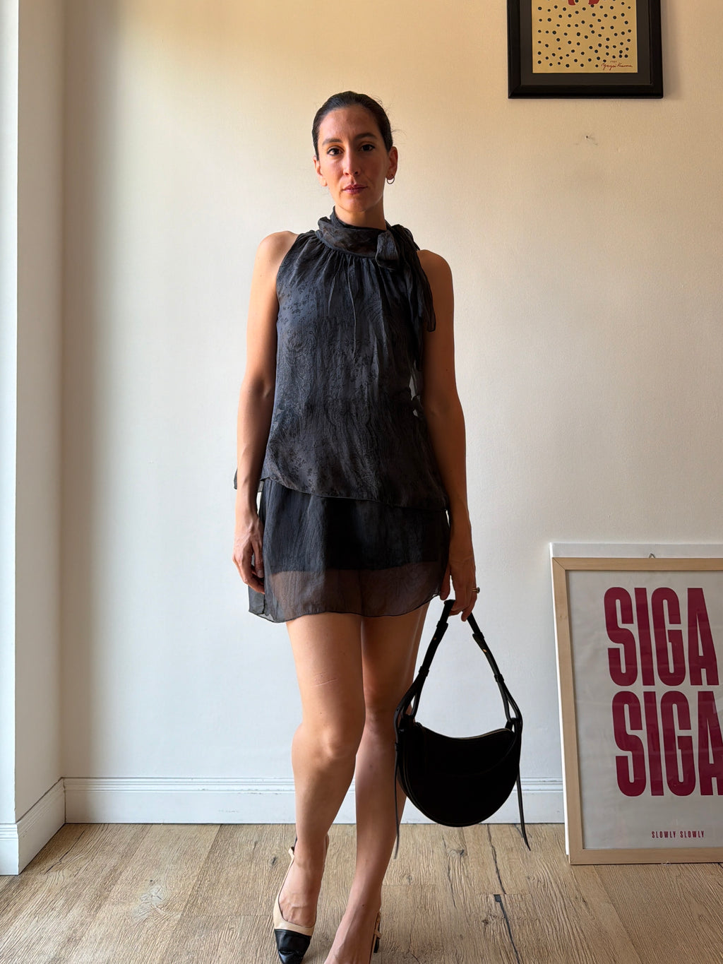 MINIDRESS IN SETA