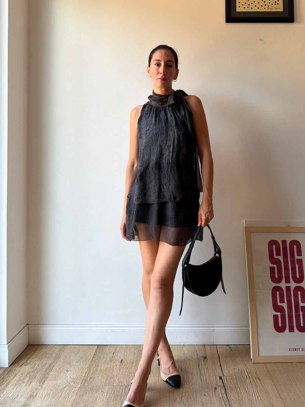 MINIDRESS IN SETA
