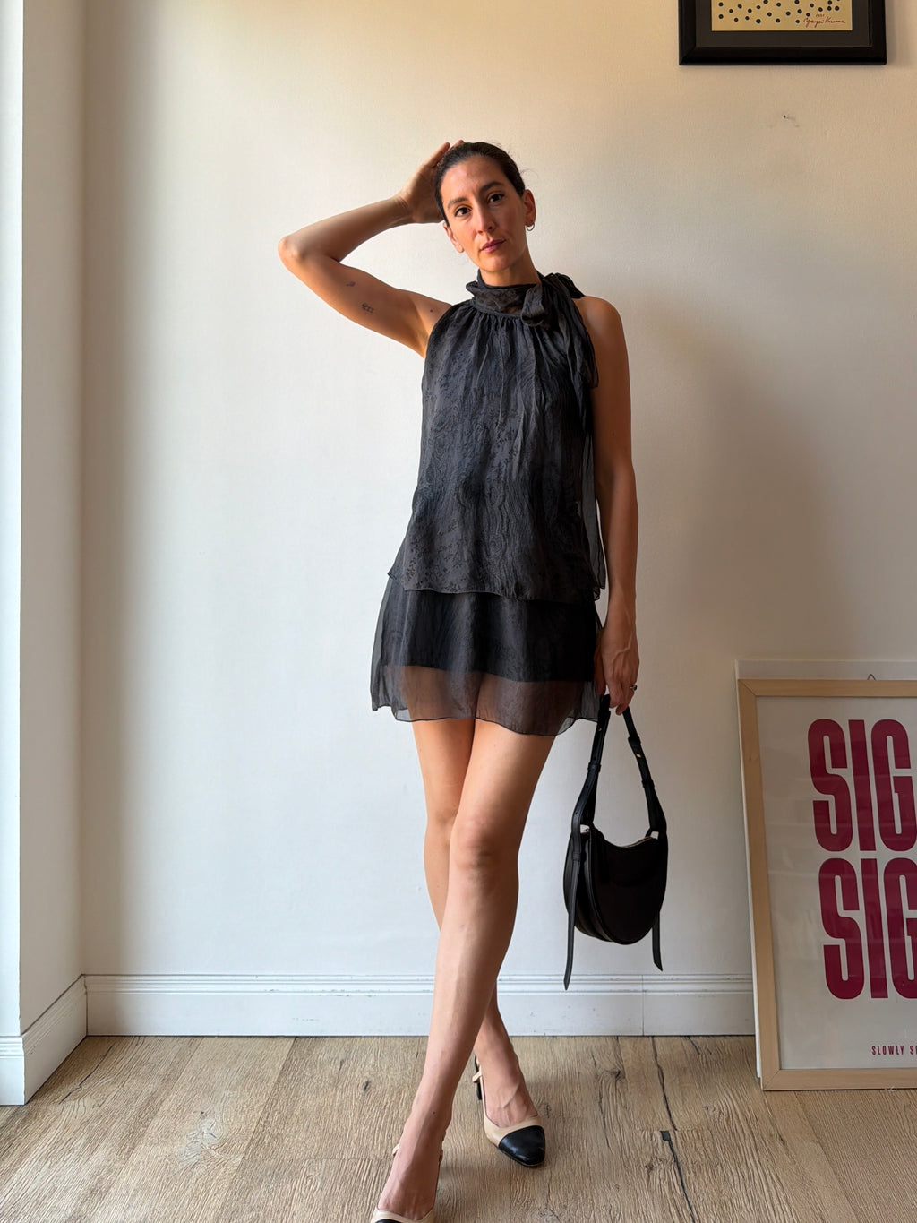 MINIDRESS IN SETA