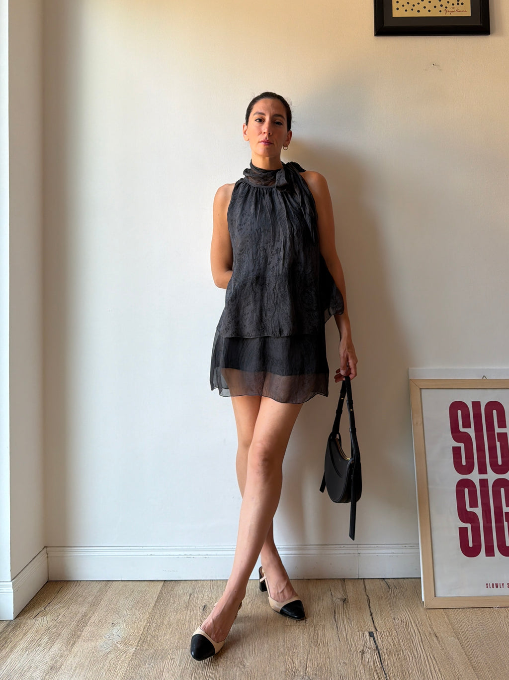 MINIDRESS IN SETA