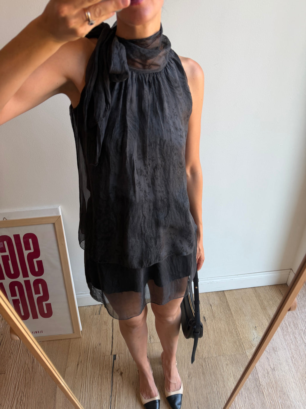 MINIDRESS IN SETA