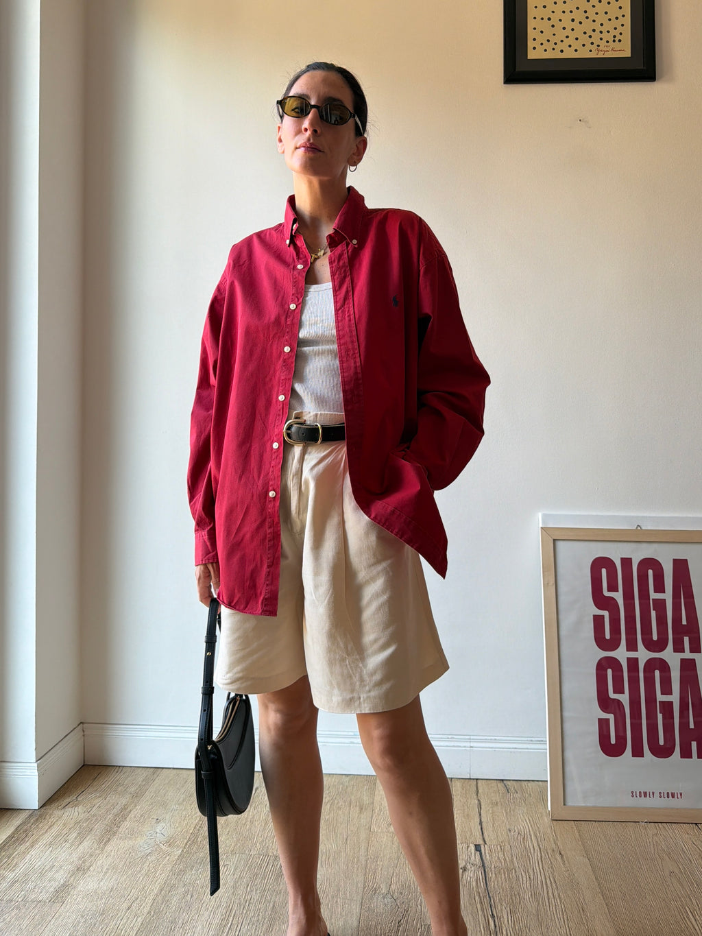 CAMICIA ROSSA RALPH LAUREN