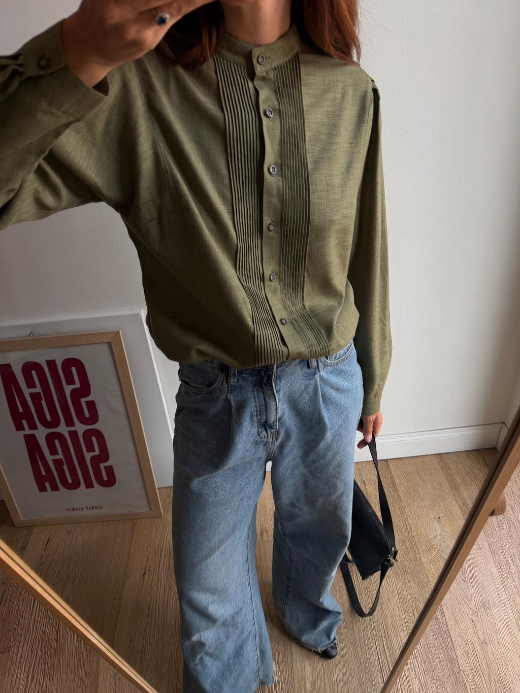 CAMICIA VERDE KAKI