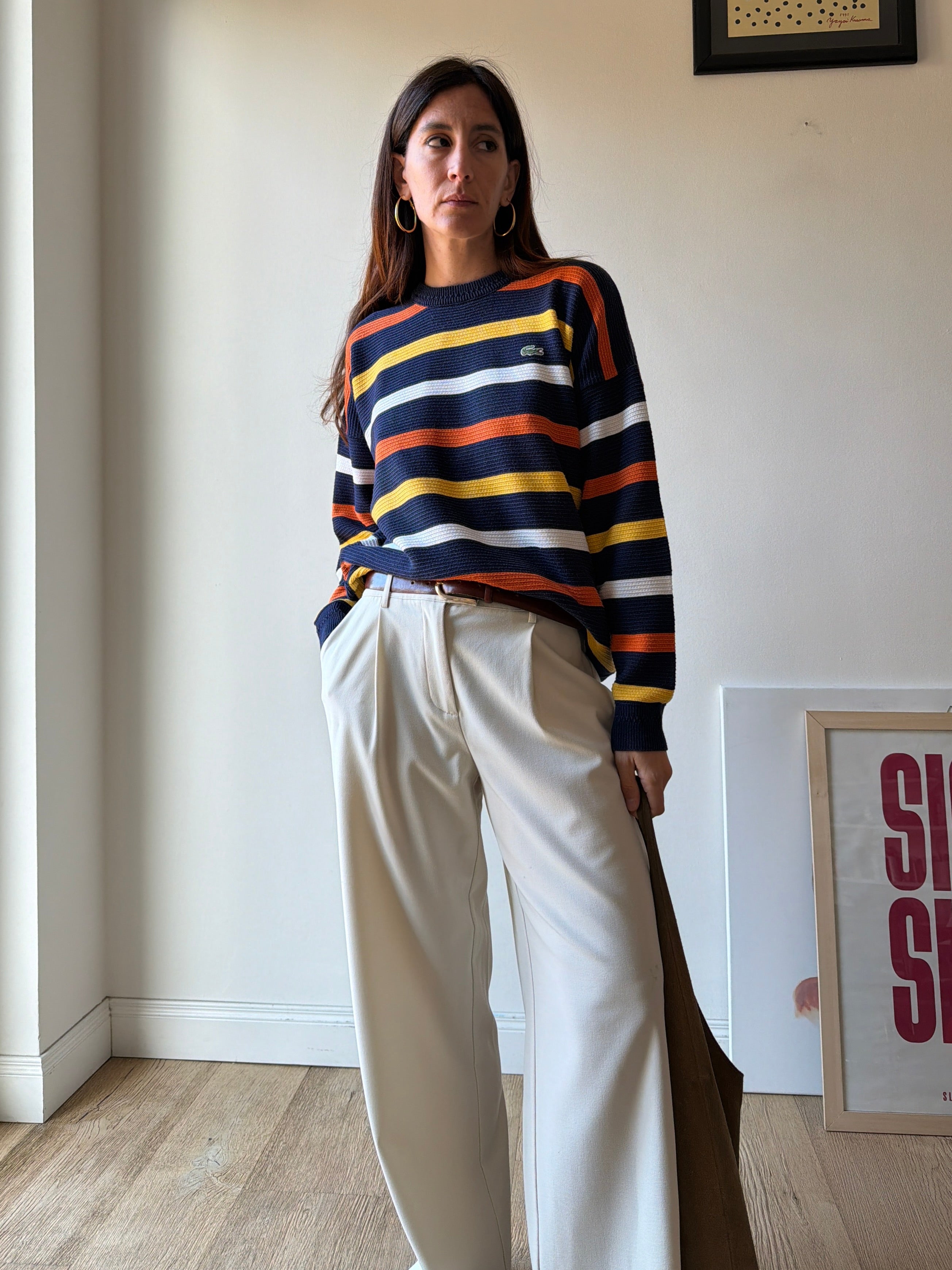 MAGLIONE LACOSTE COTONE