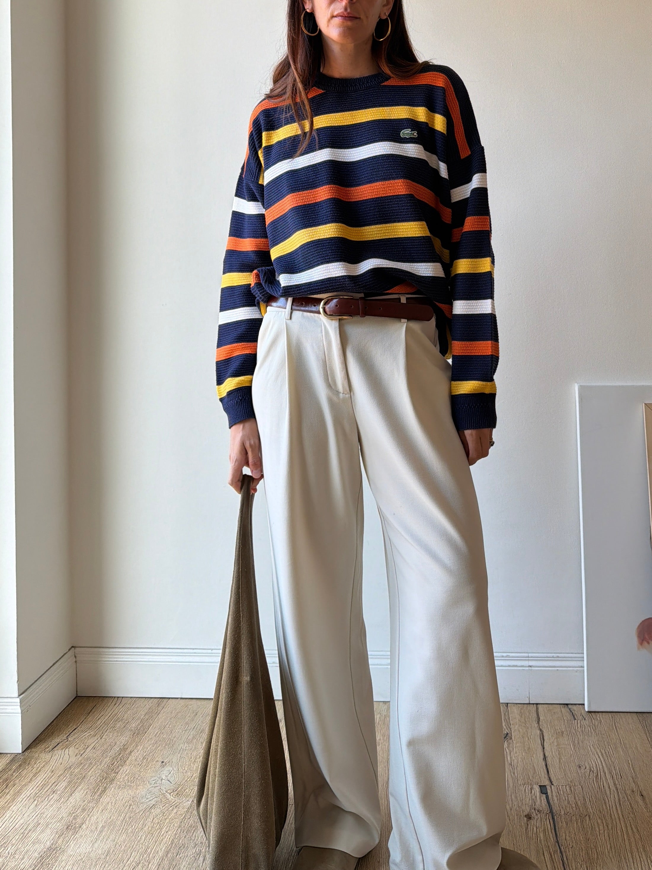MAGLIONE LACOSTE COTONE