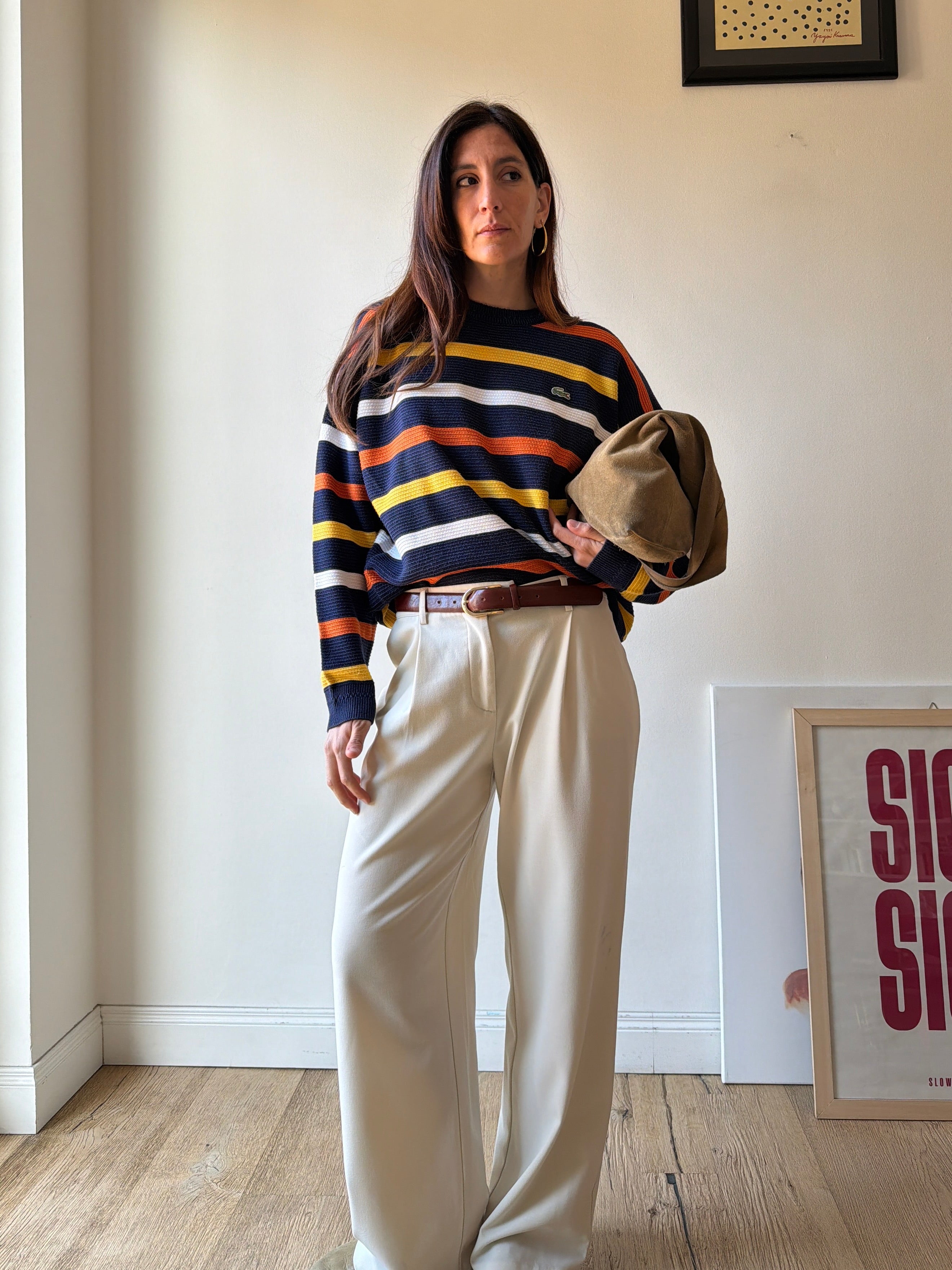 MAGLIONE LACOSTE COTONE