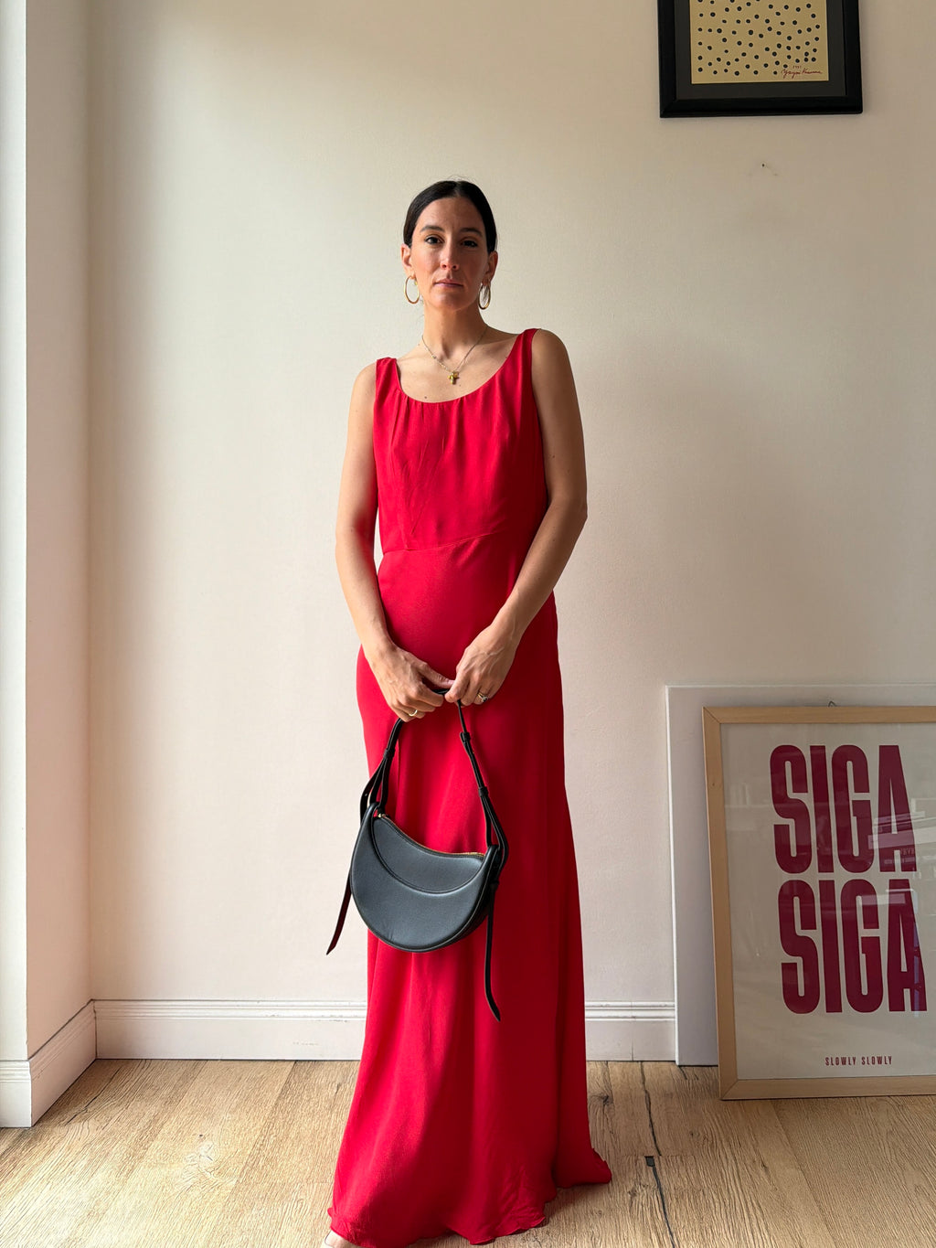 ABITO ROSSO LUNGO