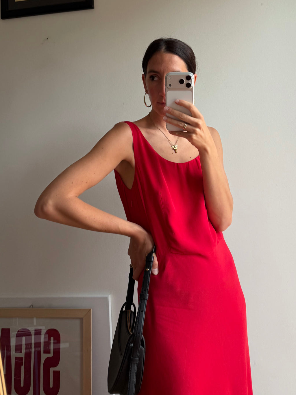 ABITO ROSSO LUNGO