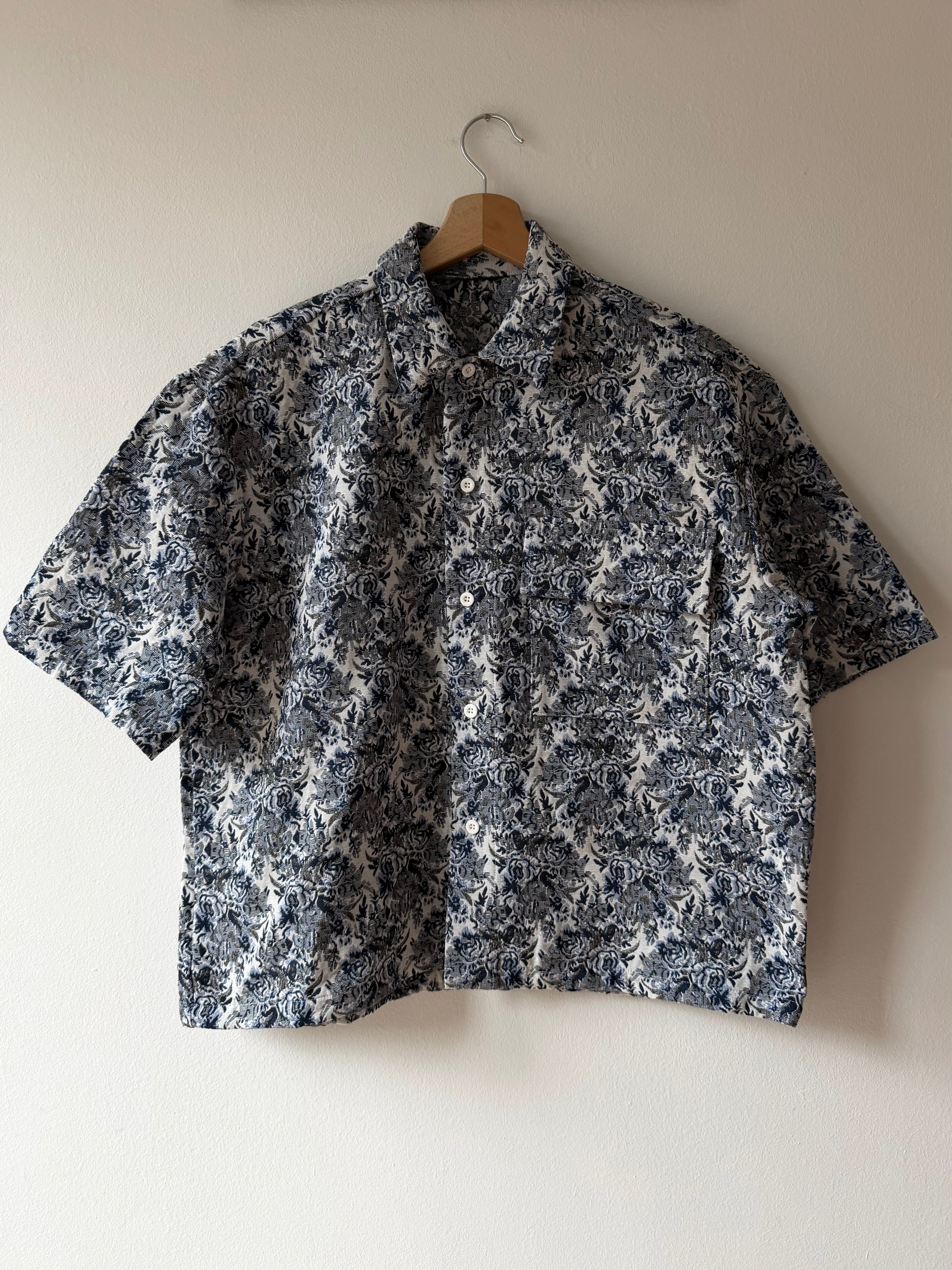 CAMICIA BOXY BROCCATA