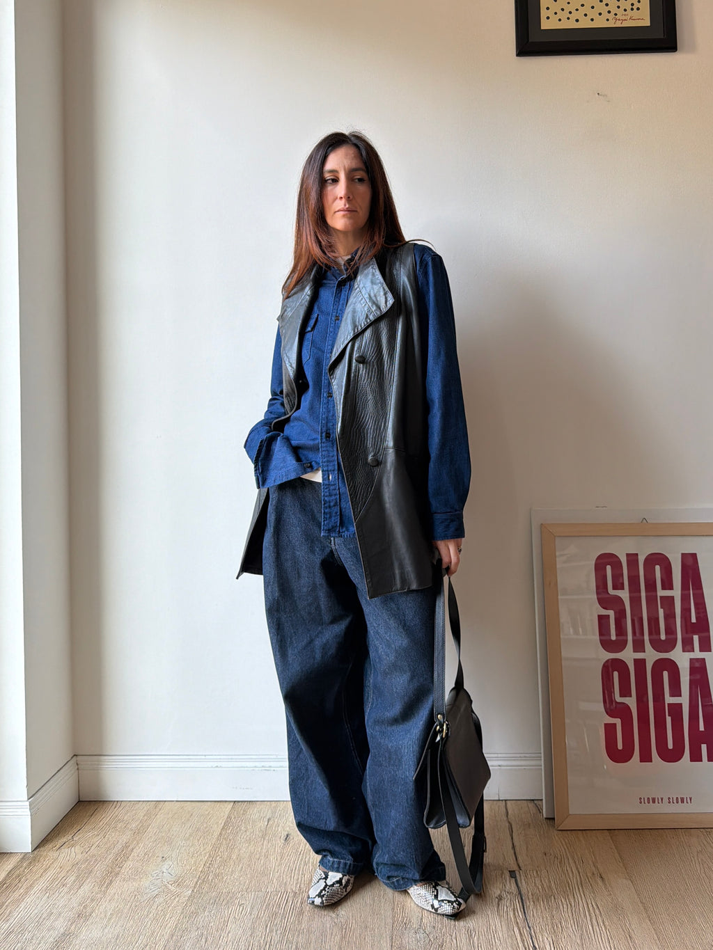 GILET IN PELLE