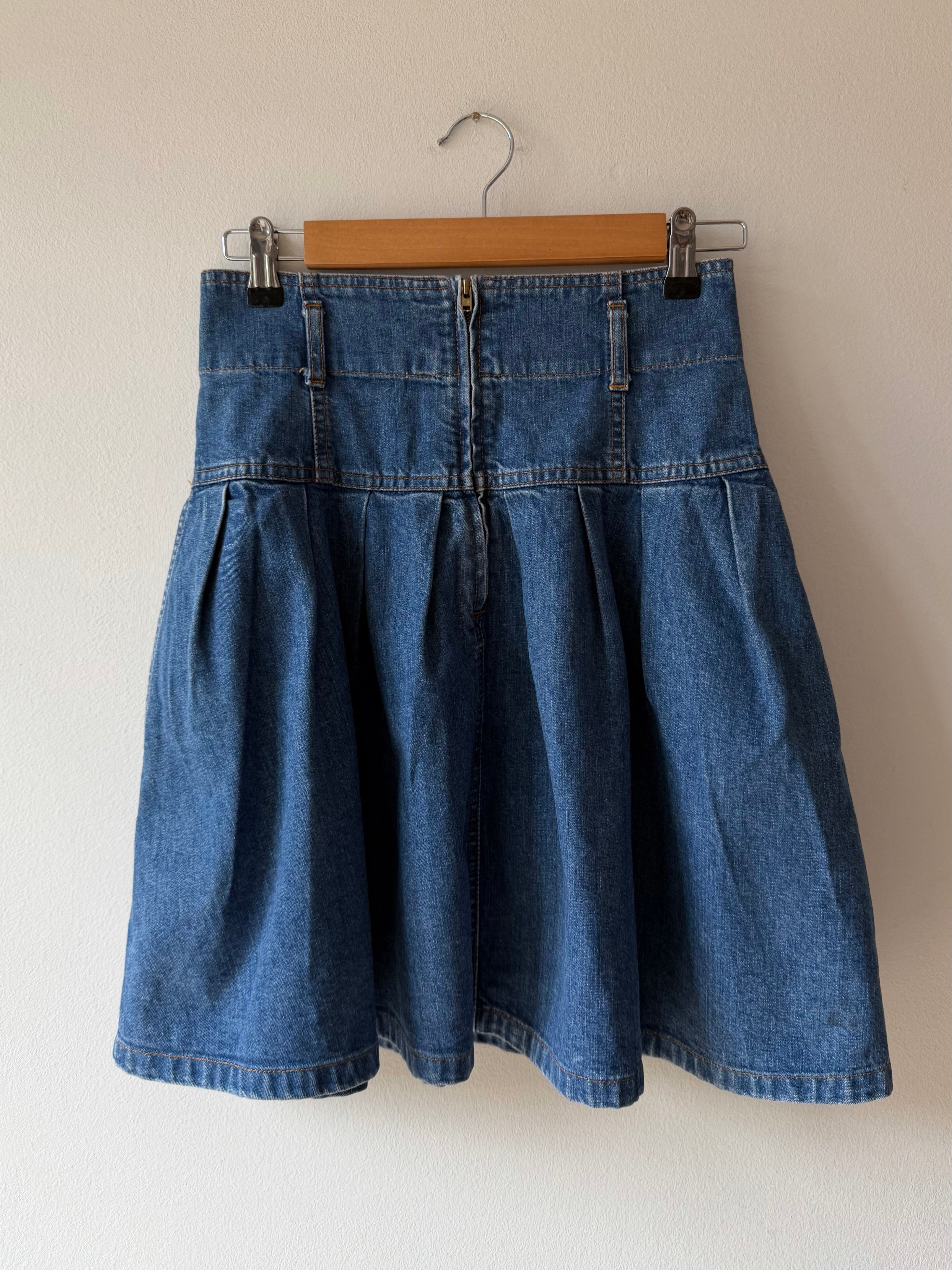 GONNA IN DENIM  A RUOTA