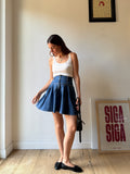 GONNA IN DENIM  A RUOTA