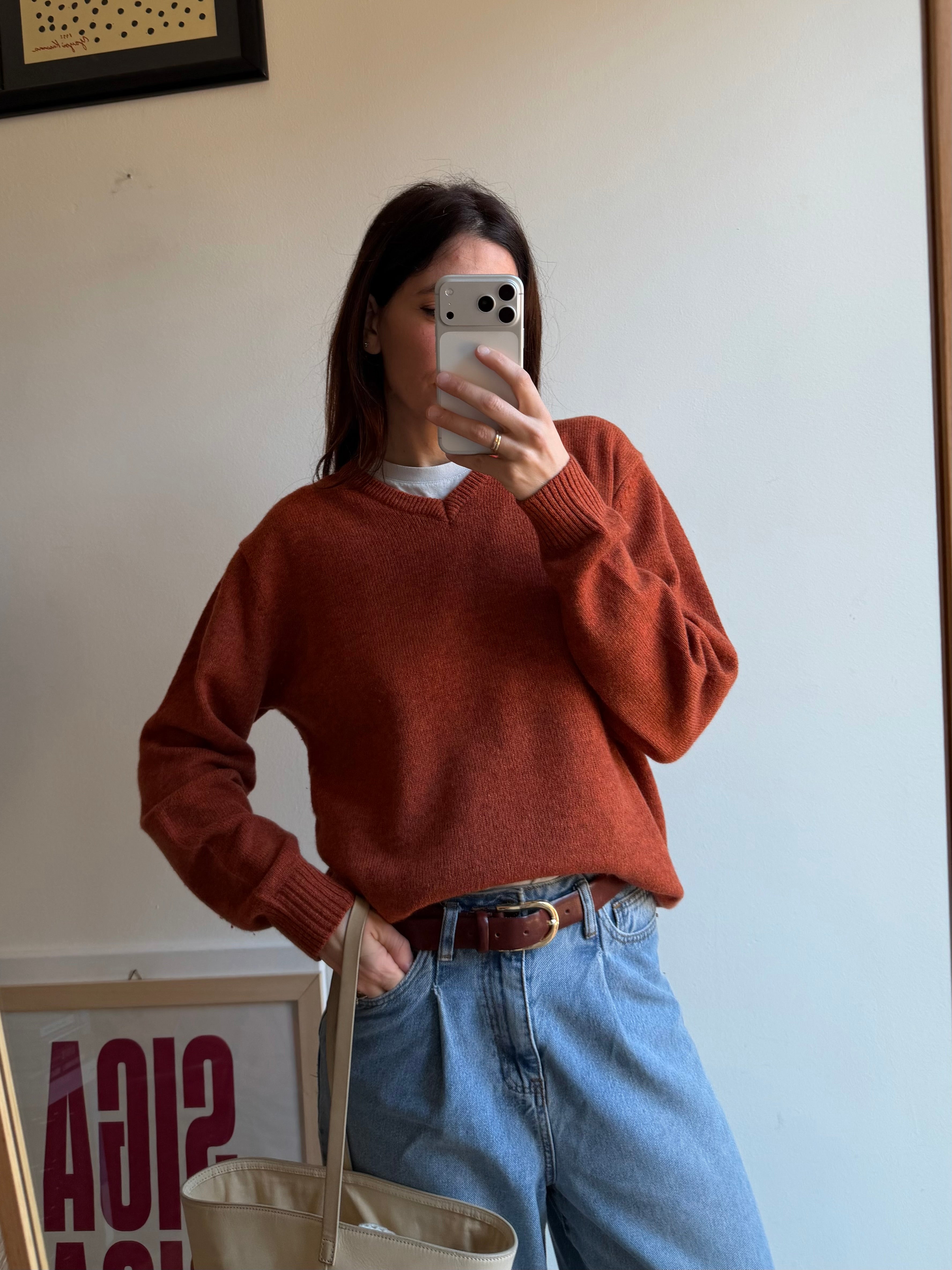 MAGLIONE MATTONE