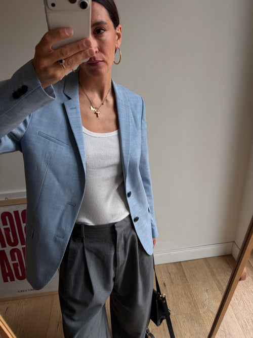 BLAZER AZZURRO HUGO BOSS