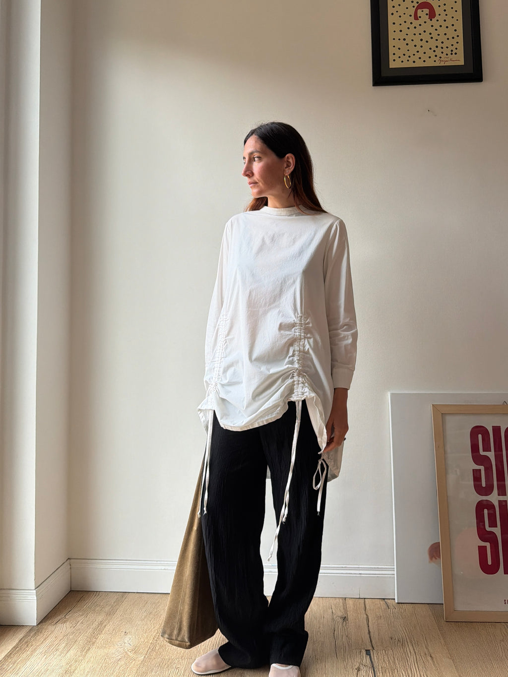 BLUSA DRAPPEGGIATA