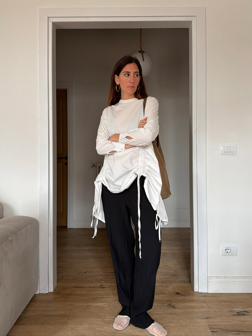 BLUSA DRAPPEGGIATA