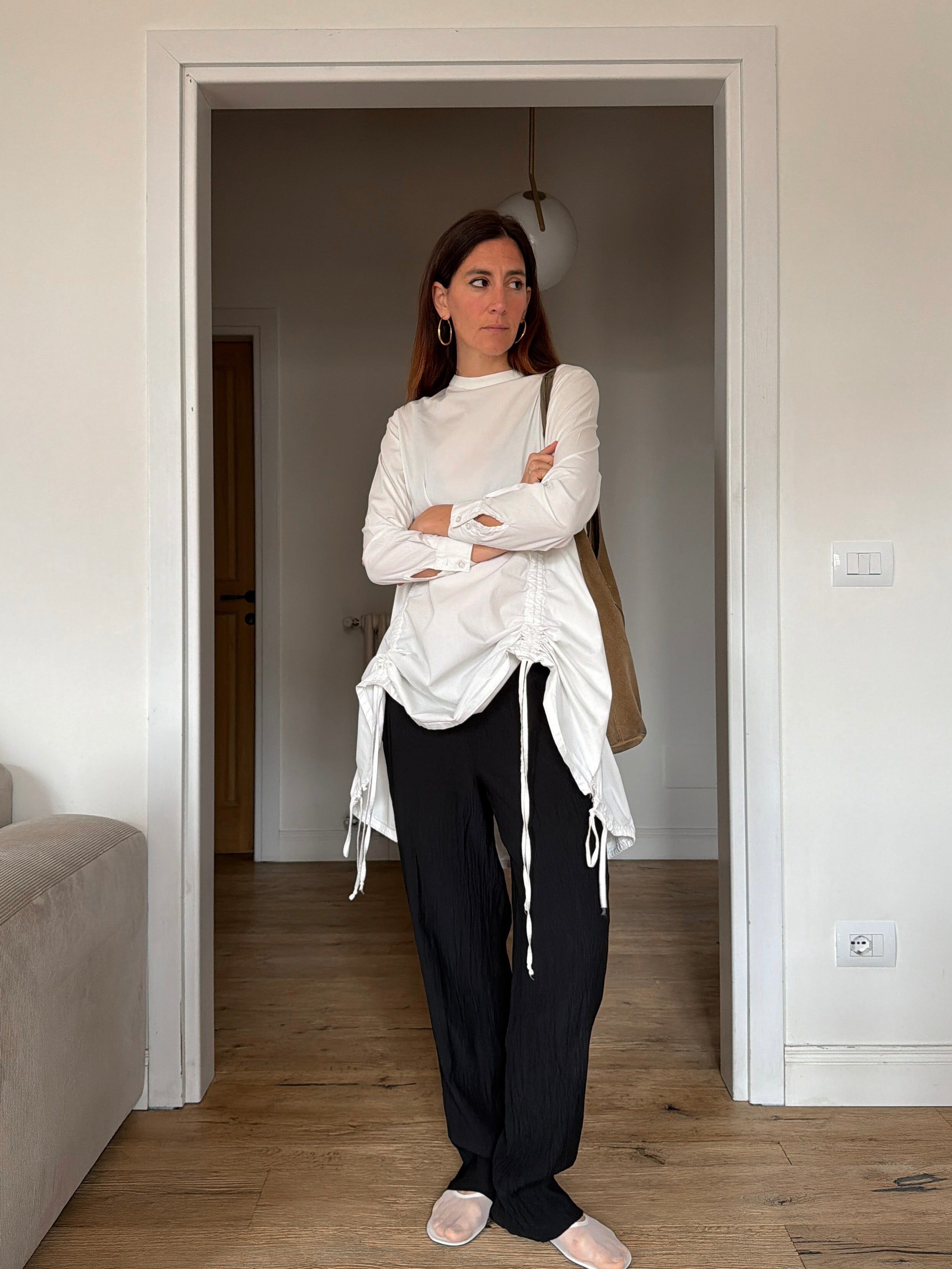 BLUSA DRAPPEGGIATA