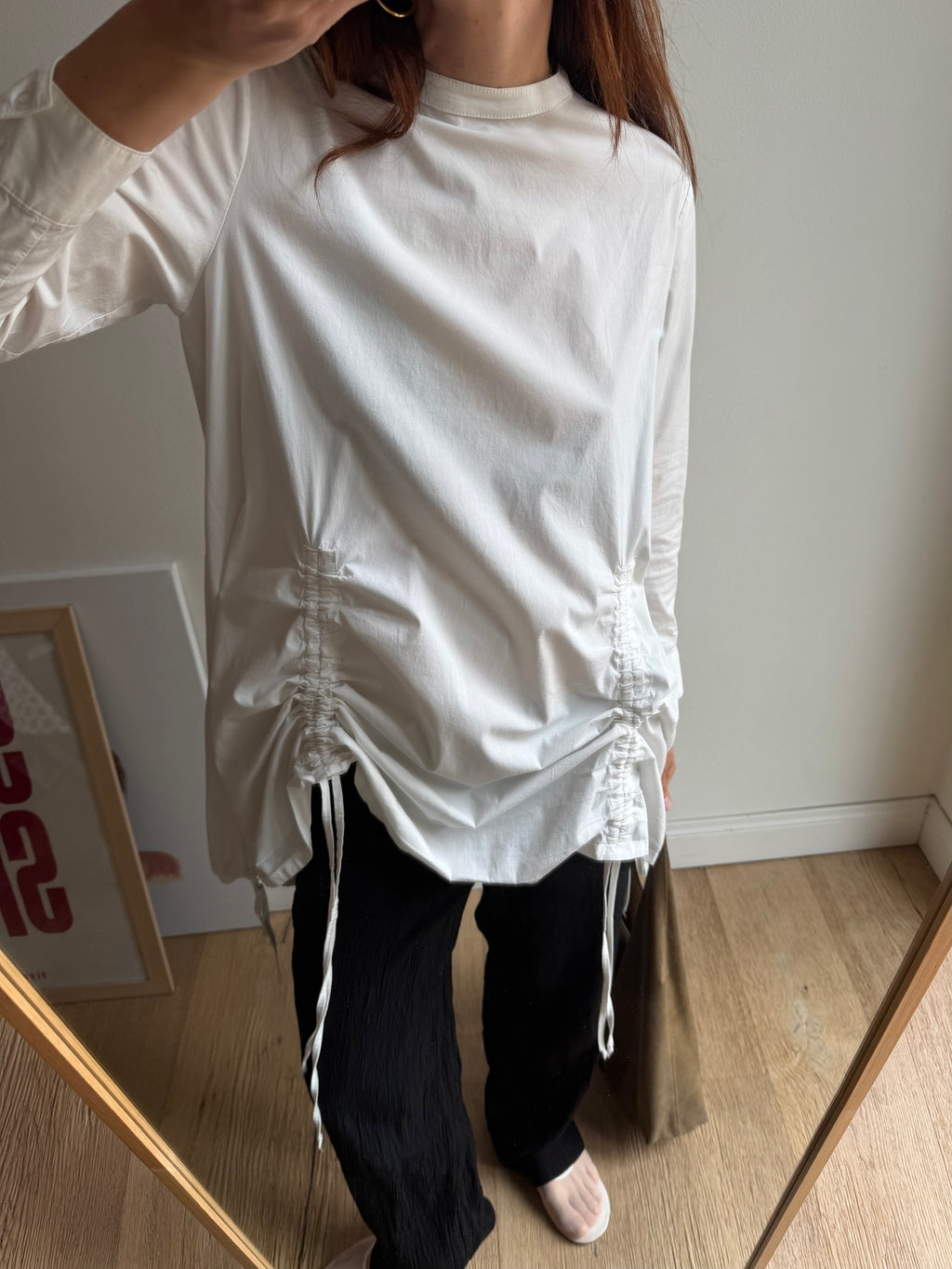 BLUSA DRAPPEGGIATA
