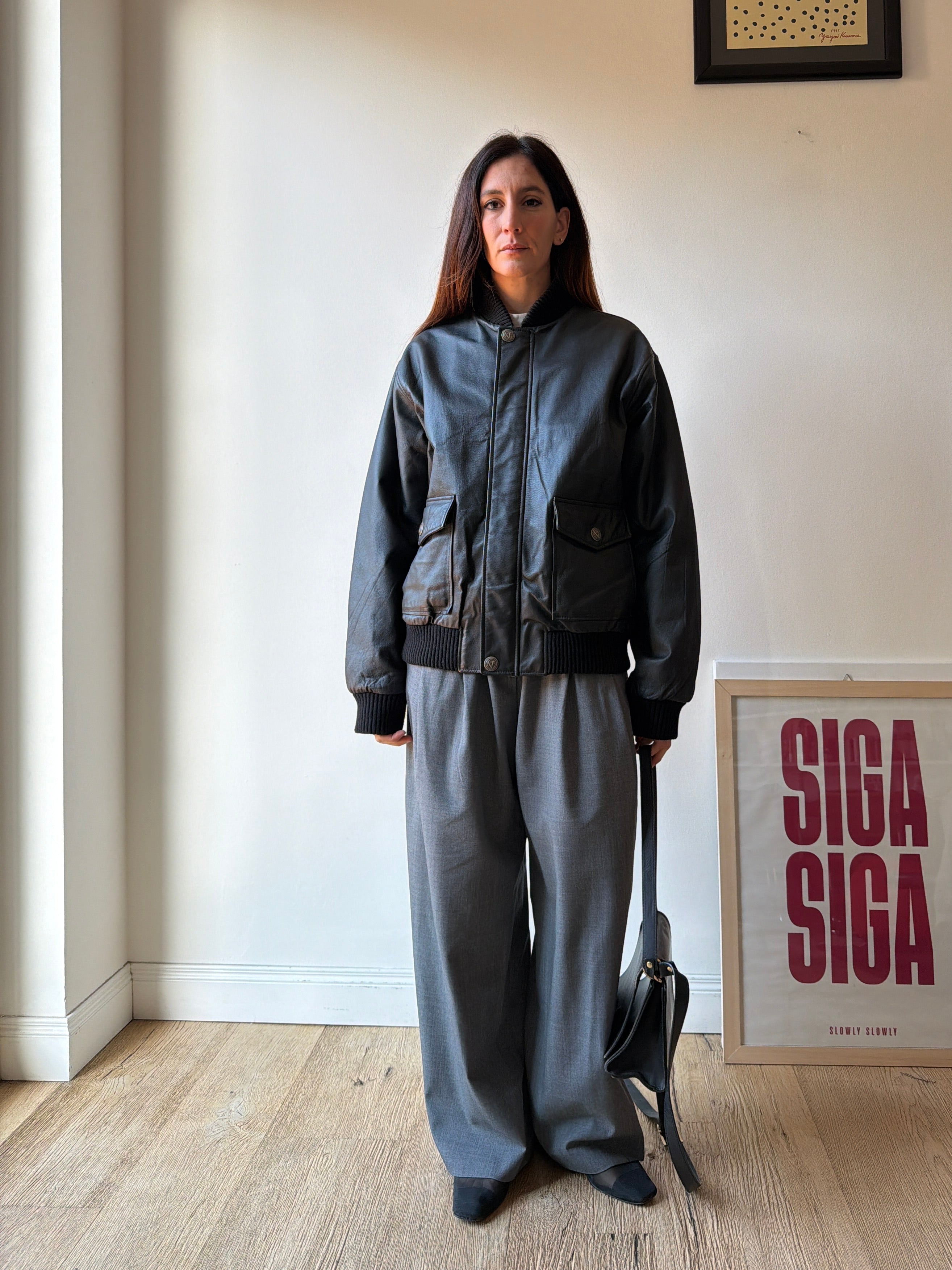 BOMBER IN PELLE
