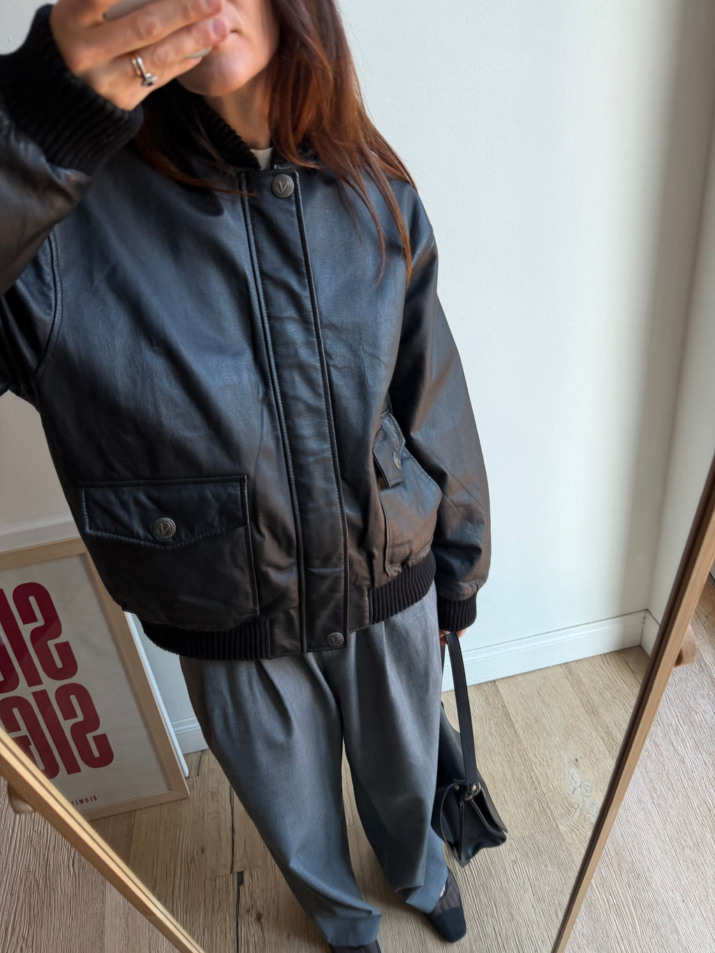 BOMBER IN PELLE