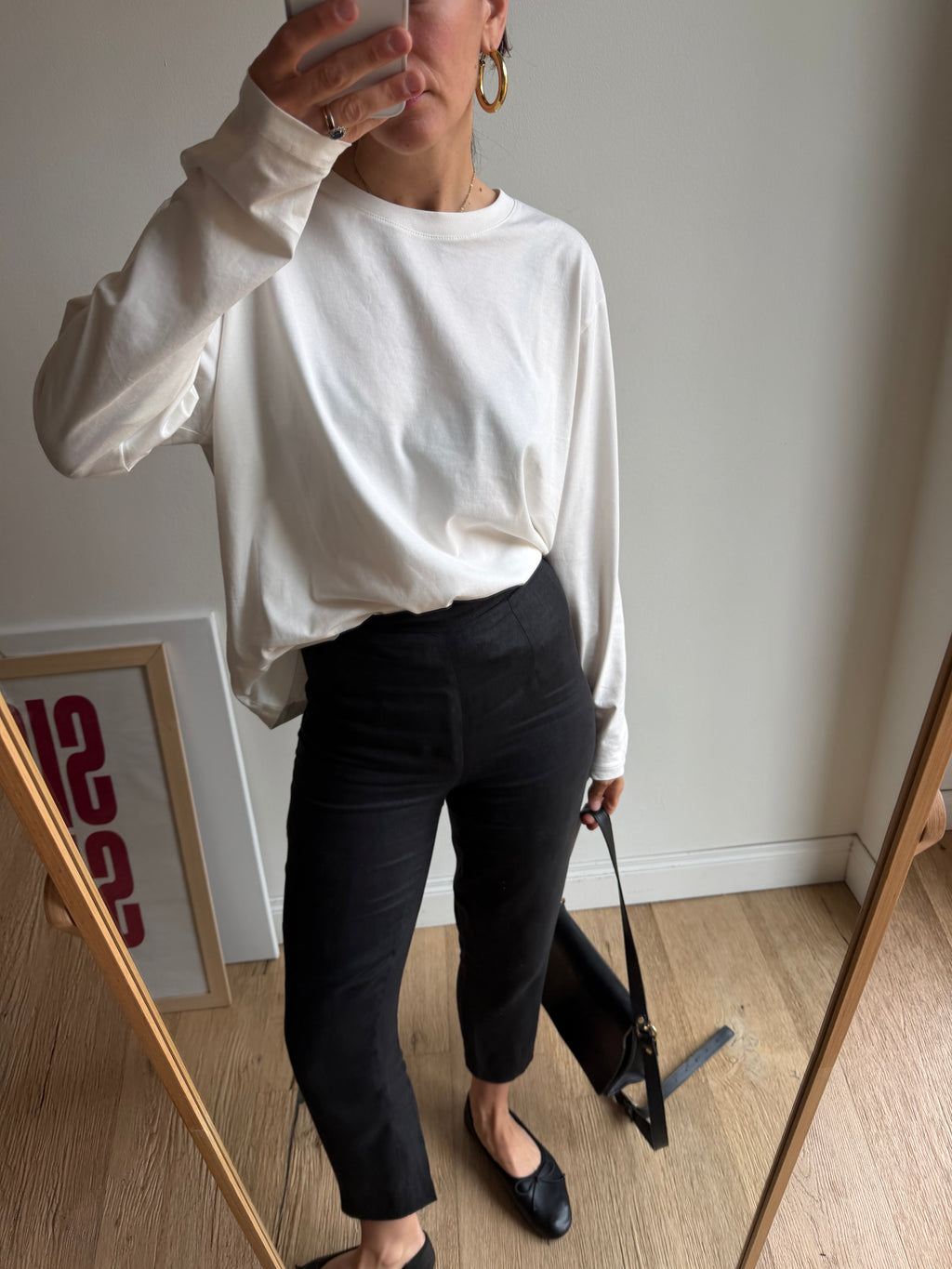 PANTALONI A SIGARETTA IN LINO